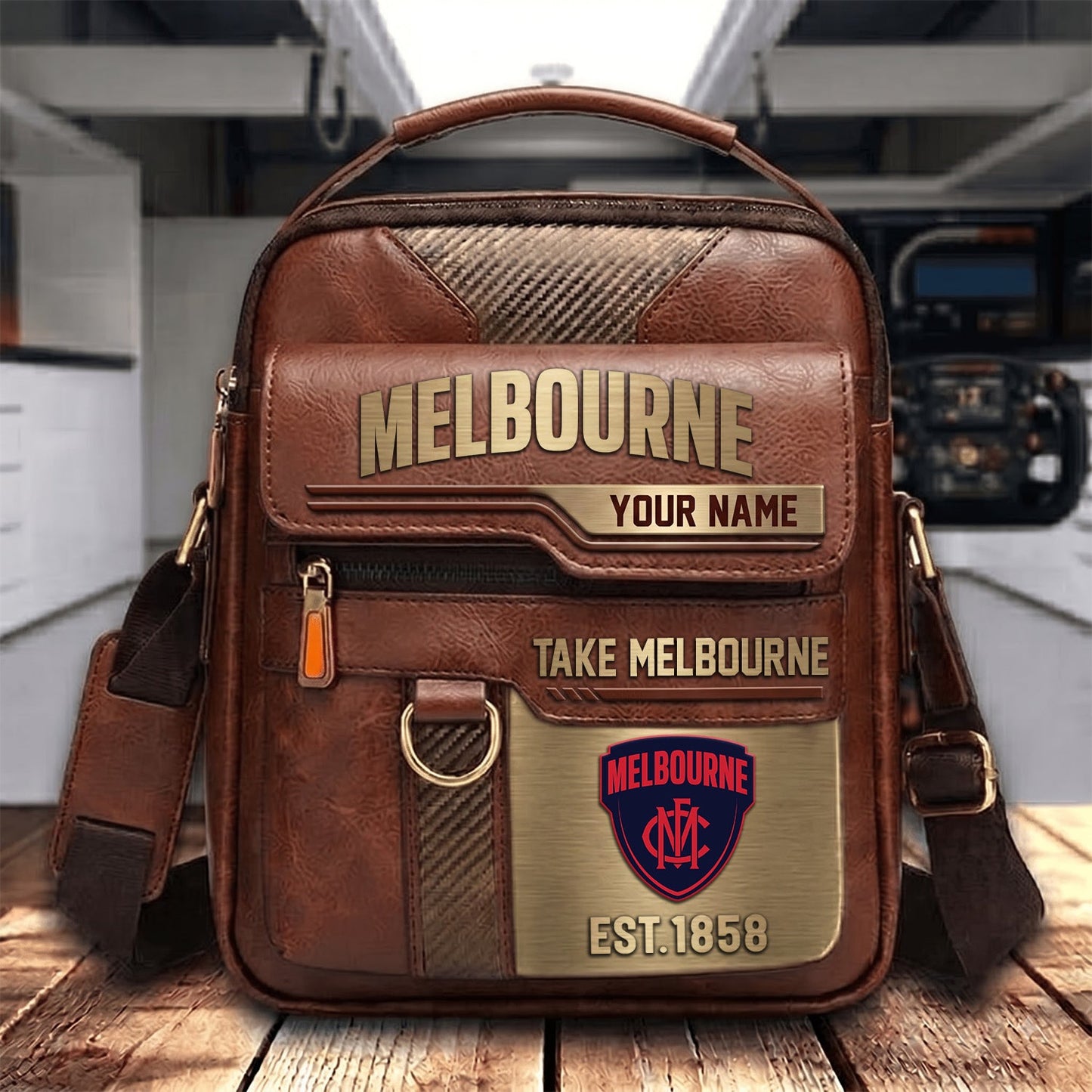 PREMIUM AFL X MEL PERSONALIZED Leather Handbag LIMITED EDITION