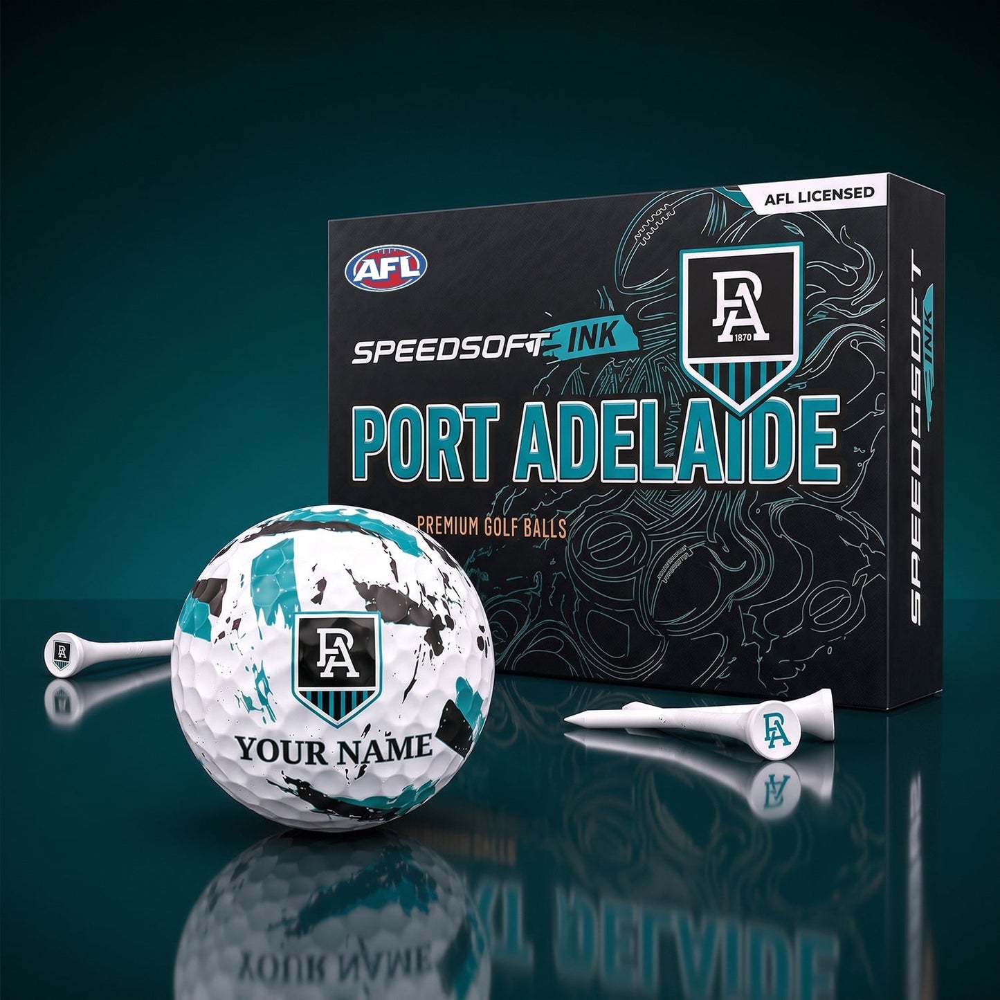 PREMIUM AFL X PA EXCLUSIVE PERSONALIZED GOLF BALL SET LIMITED EDTION