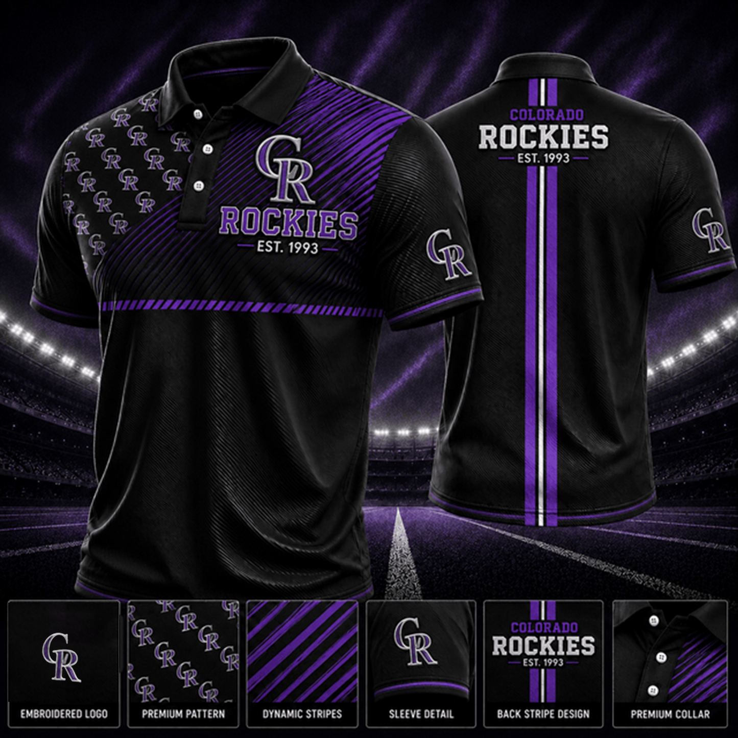 PREMIUM MLB X CR EXCLUSIVE POLO SHIRT LIMITED EDITION