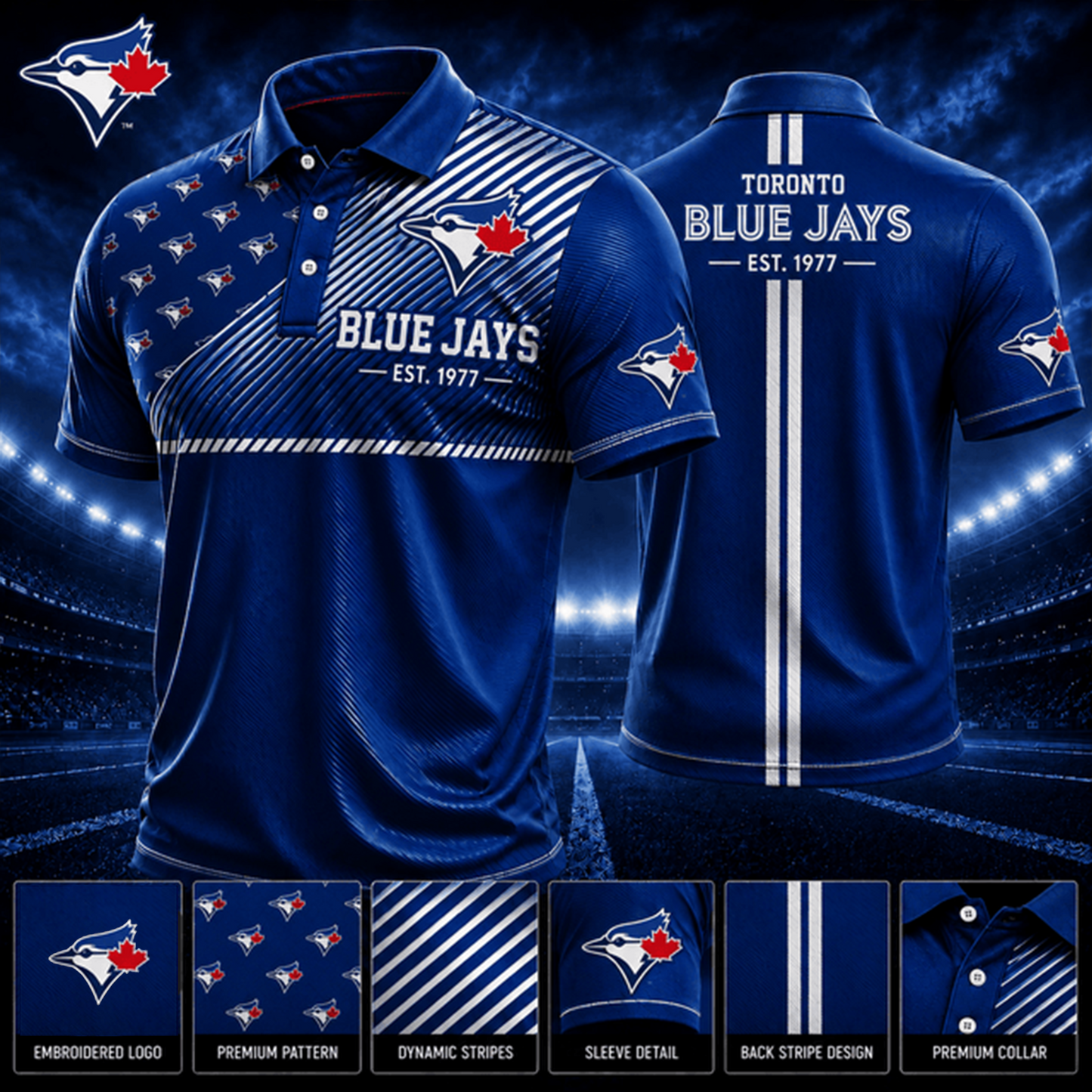 PREMIUM MLB X TBJ EXCLUSIVE POLO SHIRT LIMITED EDITION