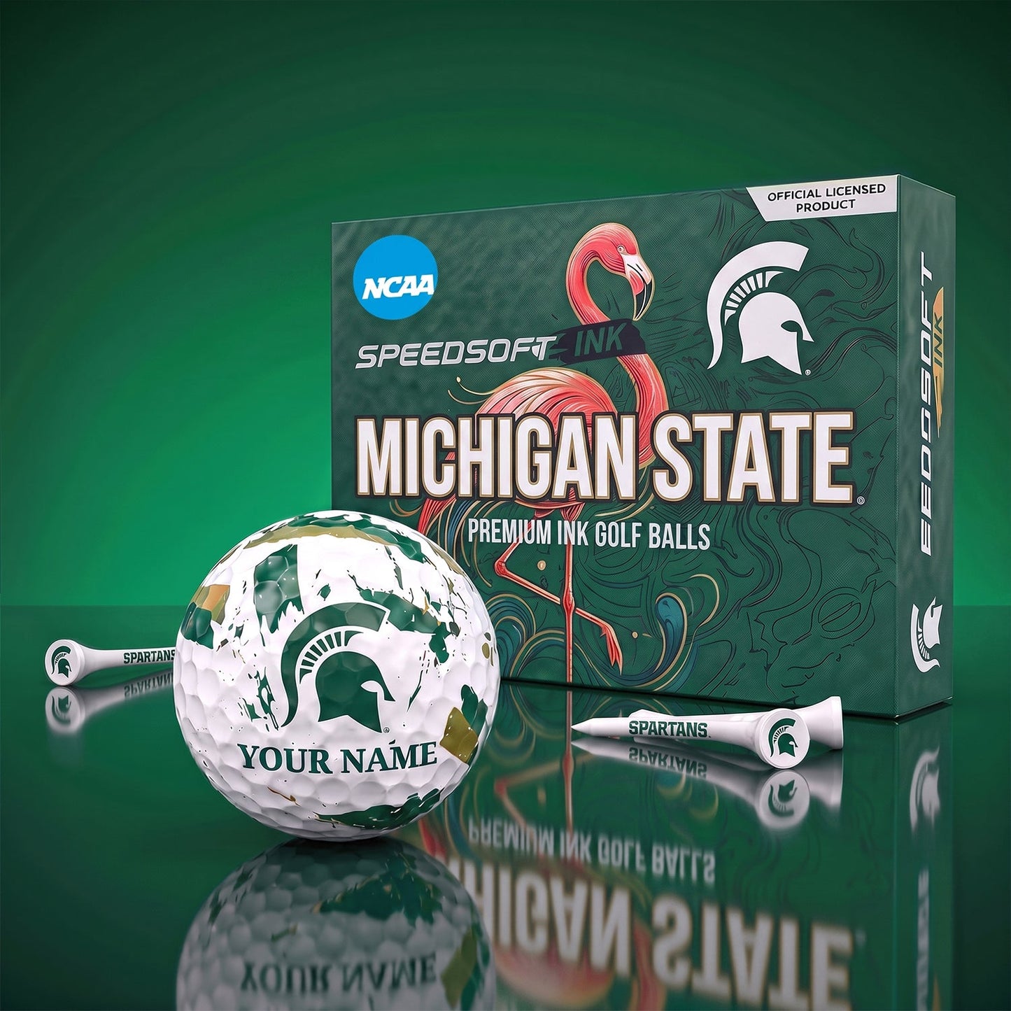 PREMIUM NCAA X MSS EXCLUSIVE PERSONALIZED GOLF BALL SET LIMITED EDTION