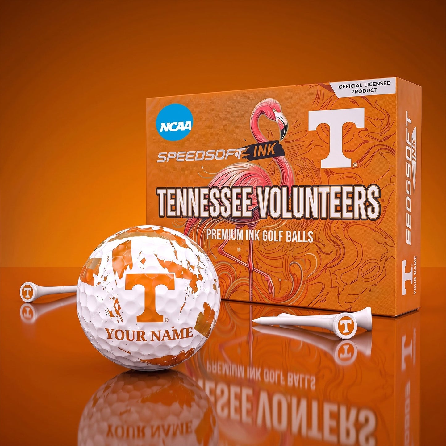 PREMIUM NCAA X TV EXCLUSIVE PERSONALIZED GOLF BALL SET LIMITED EDTION