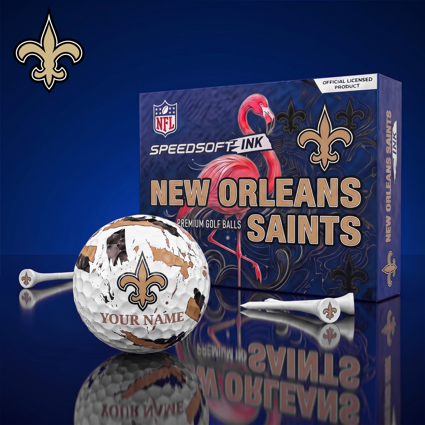 PREMIUM NFL X NOS EXCLUSIVE PERSONALIZED GOLF BALL SET LIMITED EDTION