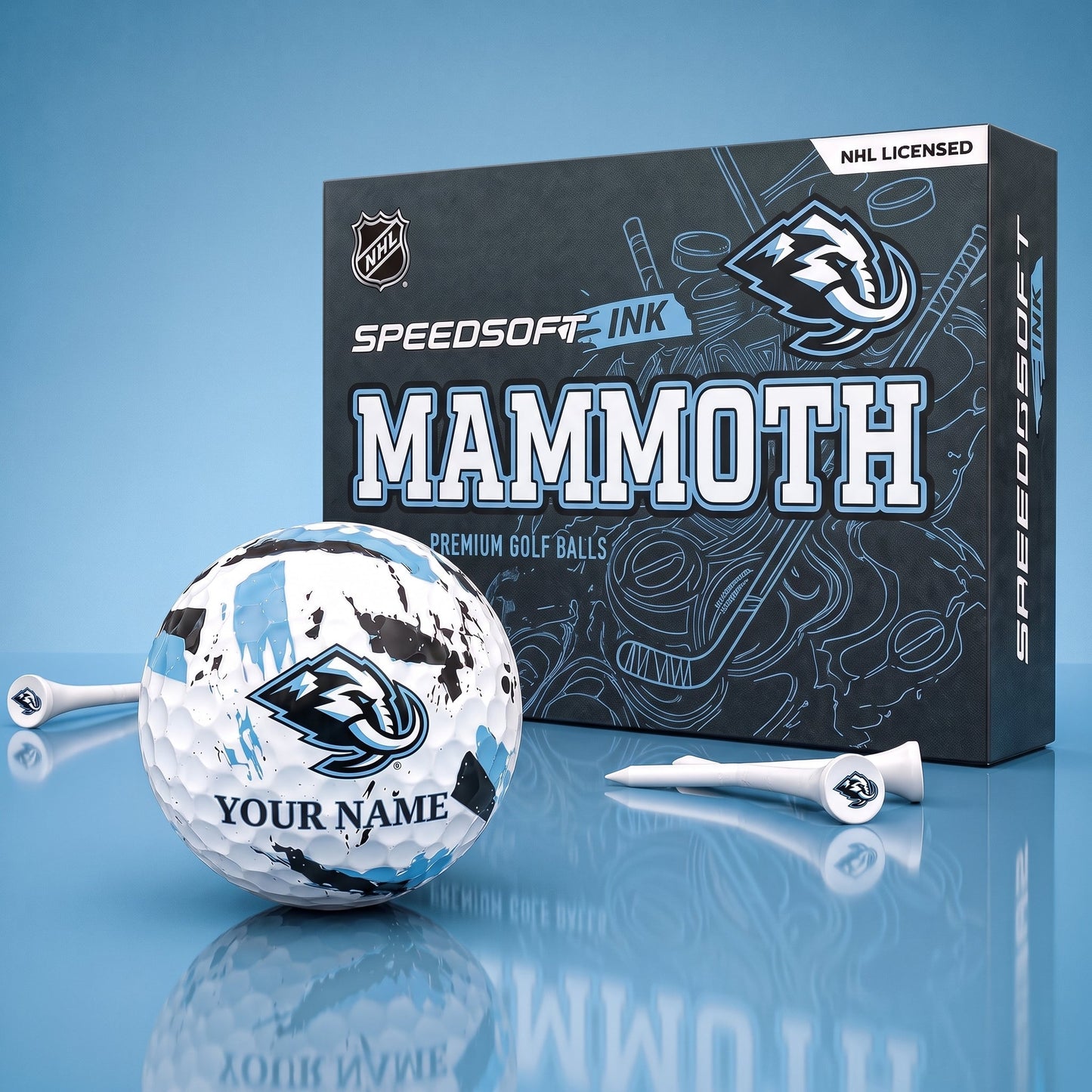 PREMIUM NHL X MD EXCLUSIVE PERSONALIZED GOLF BALL SET LIMITED EDTION