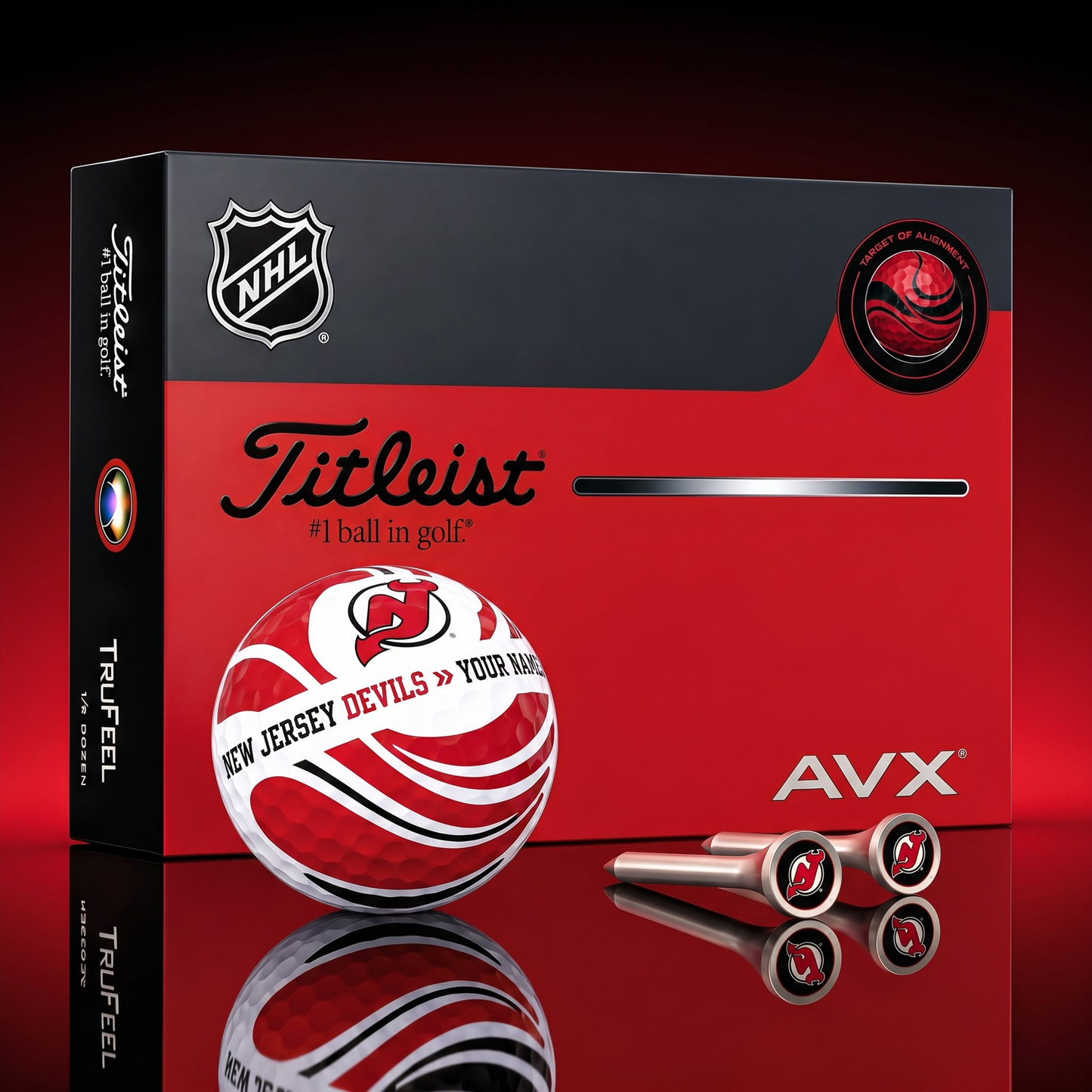 PREMIUM NHL X NYD EXCLUSIVE TOURNAMENT PERSONALIZED GOLF BALL V6 COLLECTION