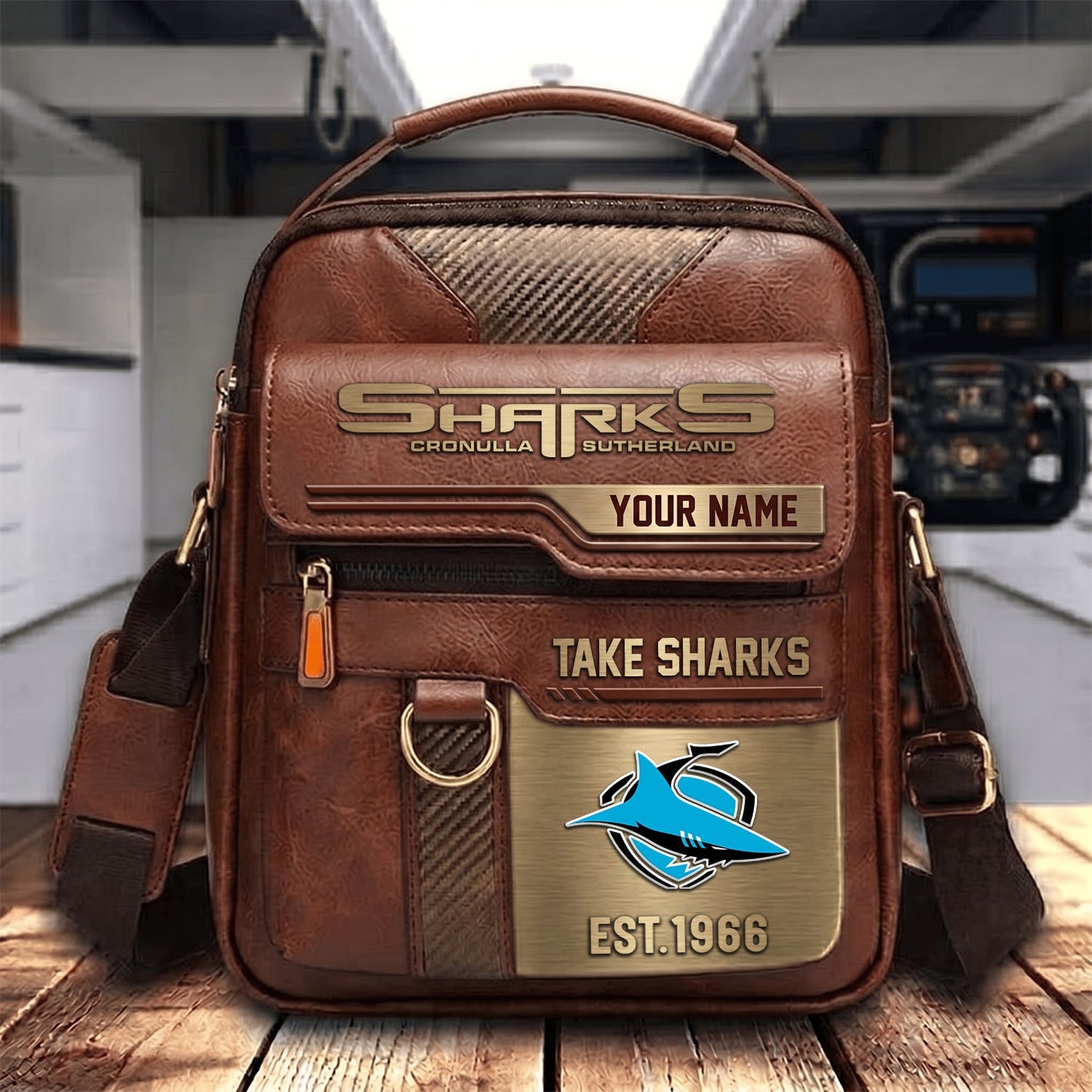 PREMIUM NRL X CSS PERSONALIZED Leather Handbag LIMITED EDITION