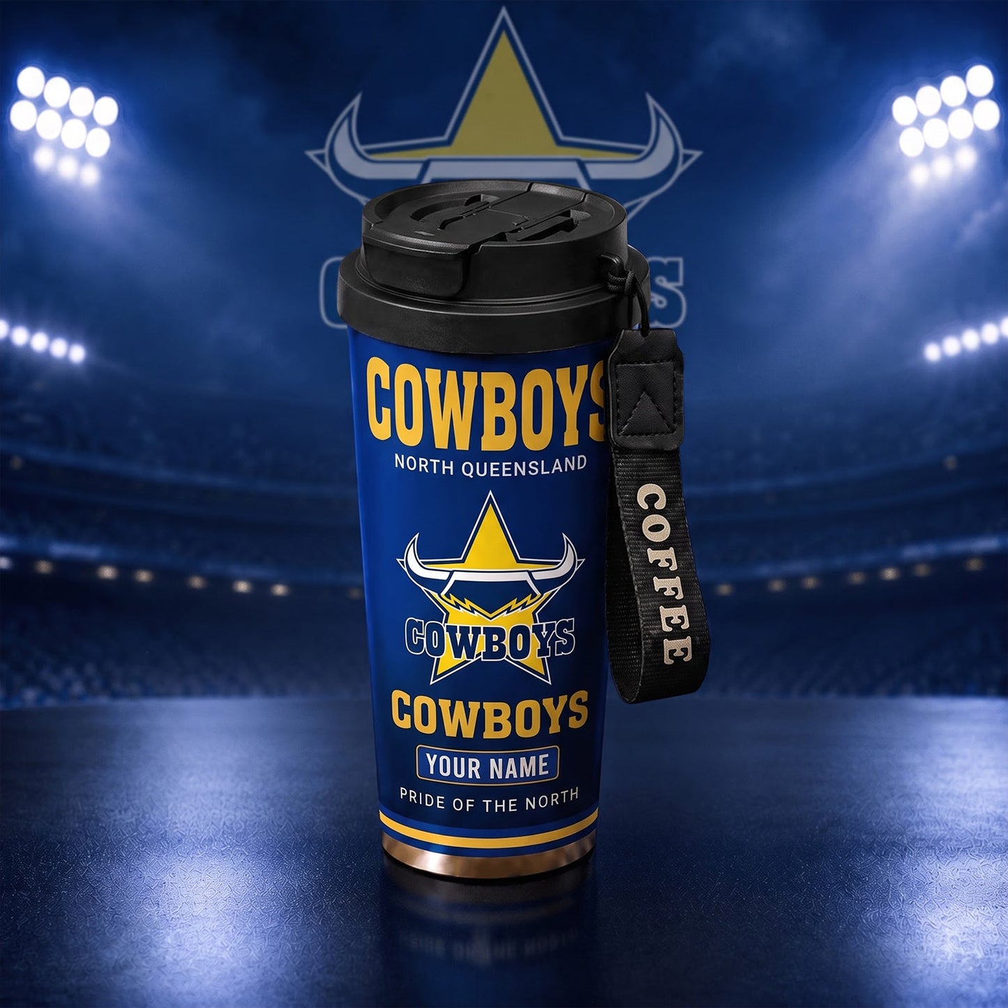 PREMIUM NRL X NQC EXCLUSIVE Personalized Coffee Mug Limited Edition