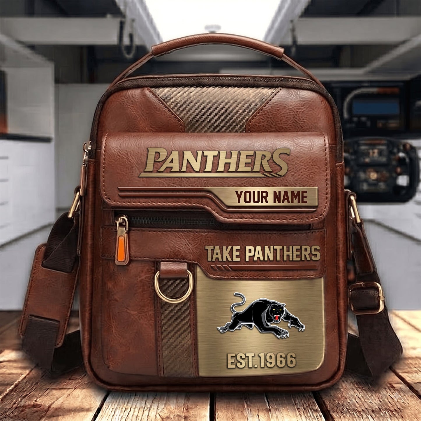 PREMIUM NRL X PP PERSONALIZED Leather Handbag LIMITED EDITION