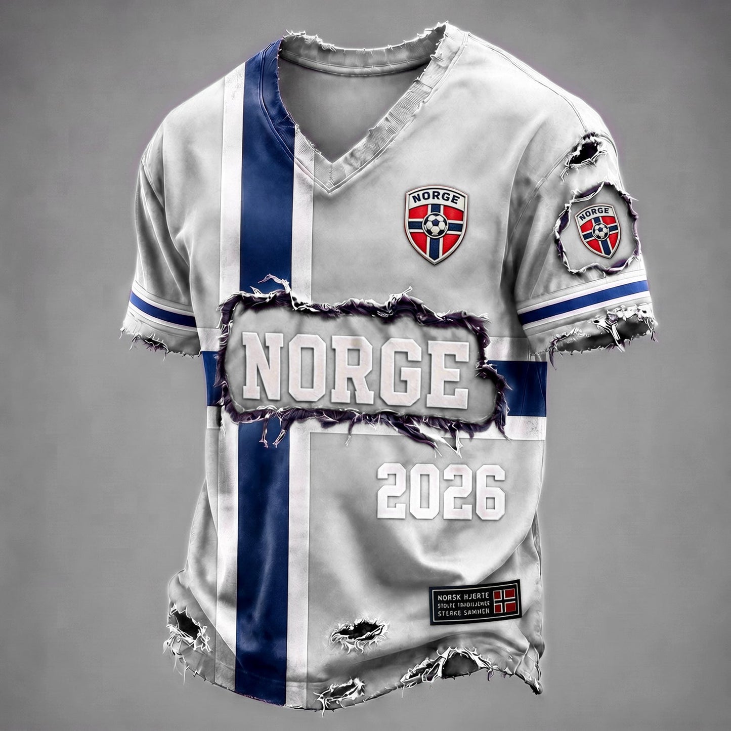 PREMIUM WC26 X NOR EXCLUSIVE VNECK -T SHIRT FOR FAN