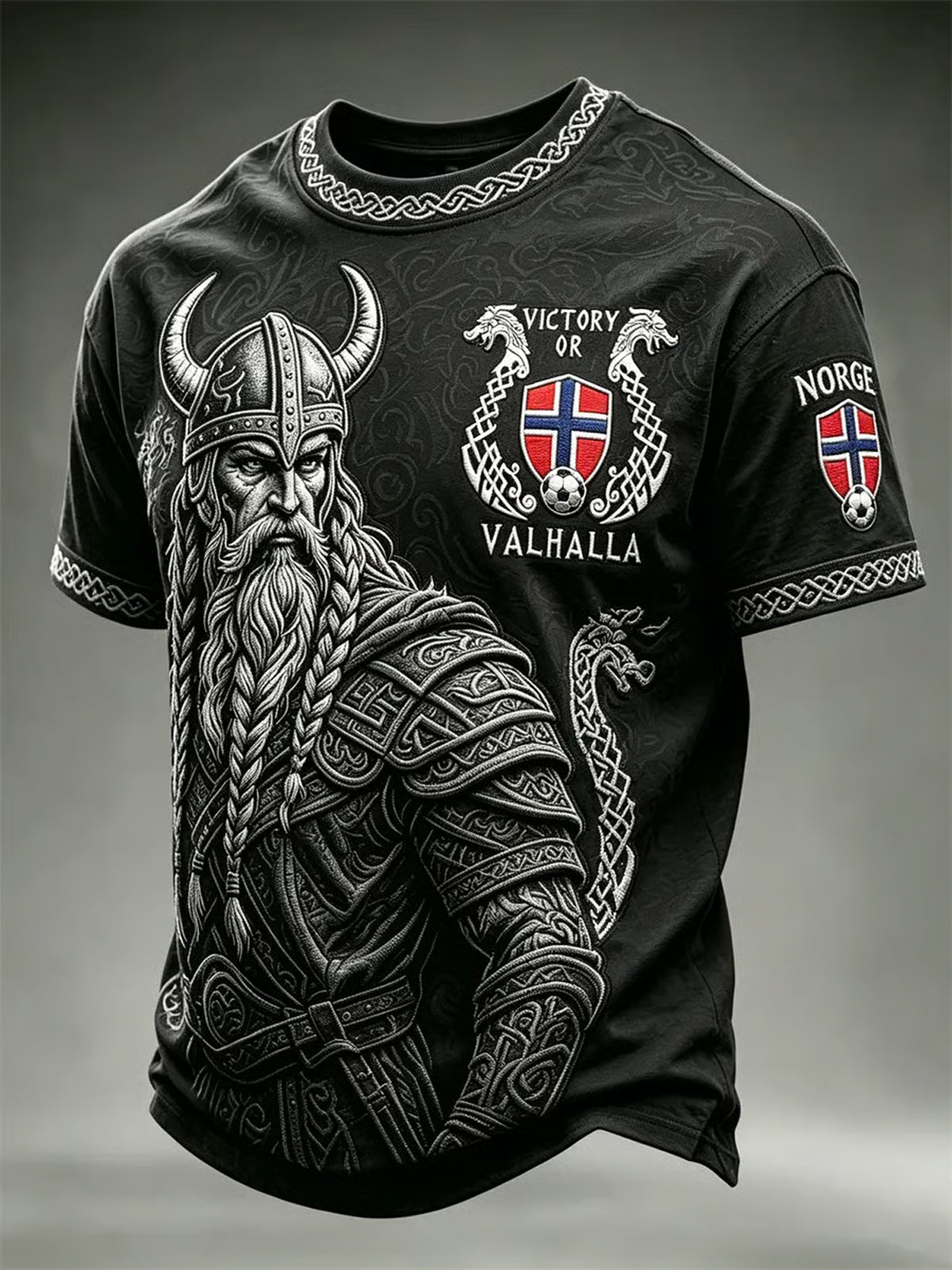 PREMIUM WC26 X NOR EXCLUSIVE VNECK -T SHIRT V13 Football Viking