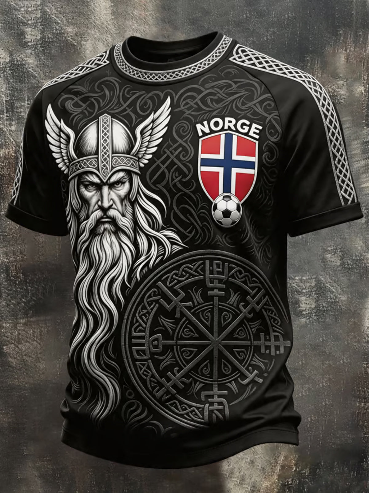 PREMIUM WC26 X NOR EXCLUSIVE VNECK -T SHIRT V17 Football Viking