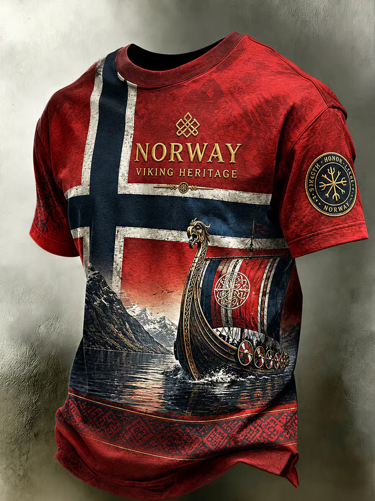 PREMIUM WC26 X NOR EXCLUSIVE VNECK -T SHIRT V20 Football Viking