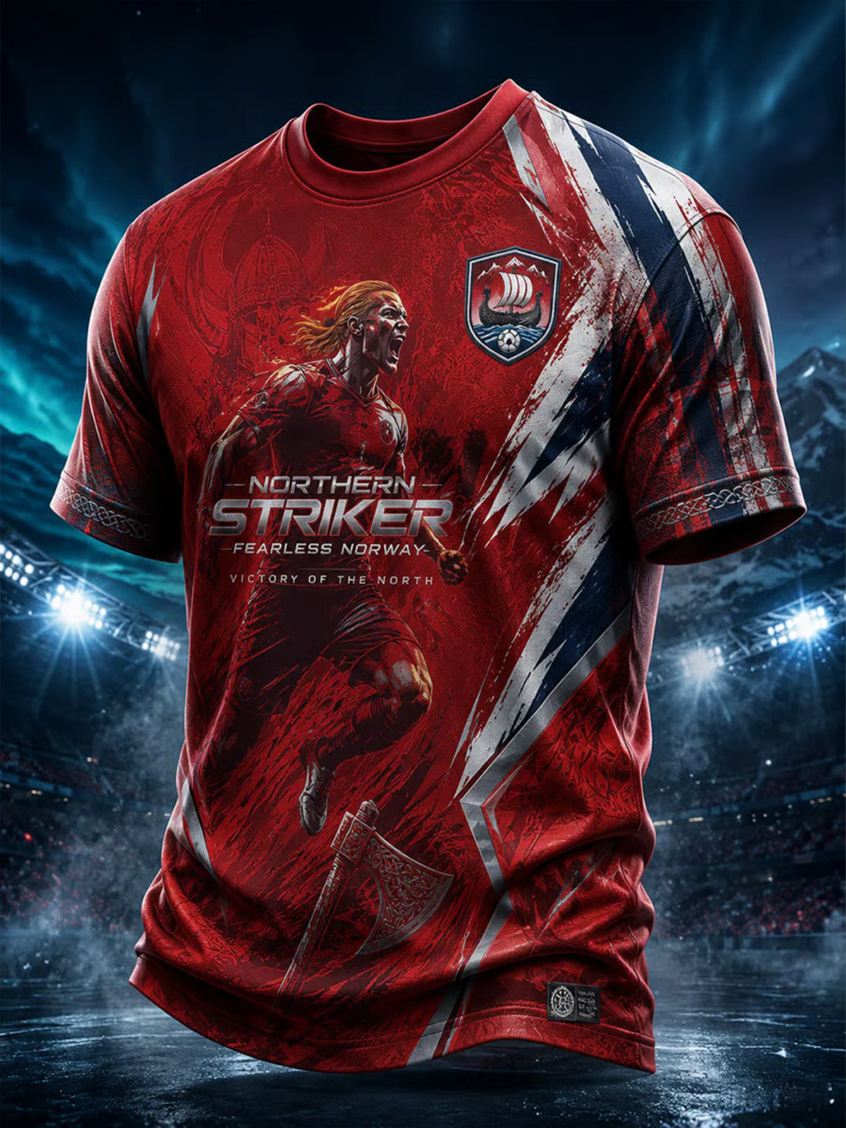 PREMIUM WC26 X NOR EXCLUSIVE VNECK -T SHIRT V21 Football Viking