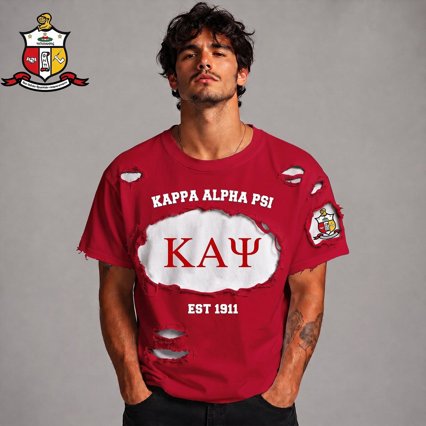 PREMIUM KAP X ΚΑΨ EXCLUSIVE CREW-TSHIRT V3 NDT NHM 280726