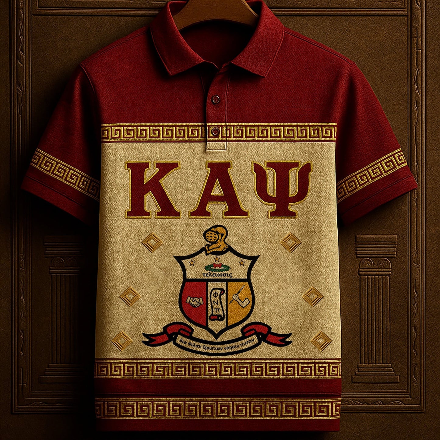 PREMIUM KAP X ΚΑΨ EXCLUSIVE POLO SHIRT V4 NDT NHM 280726