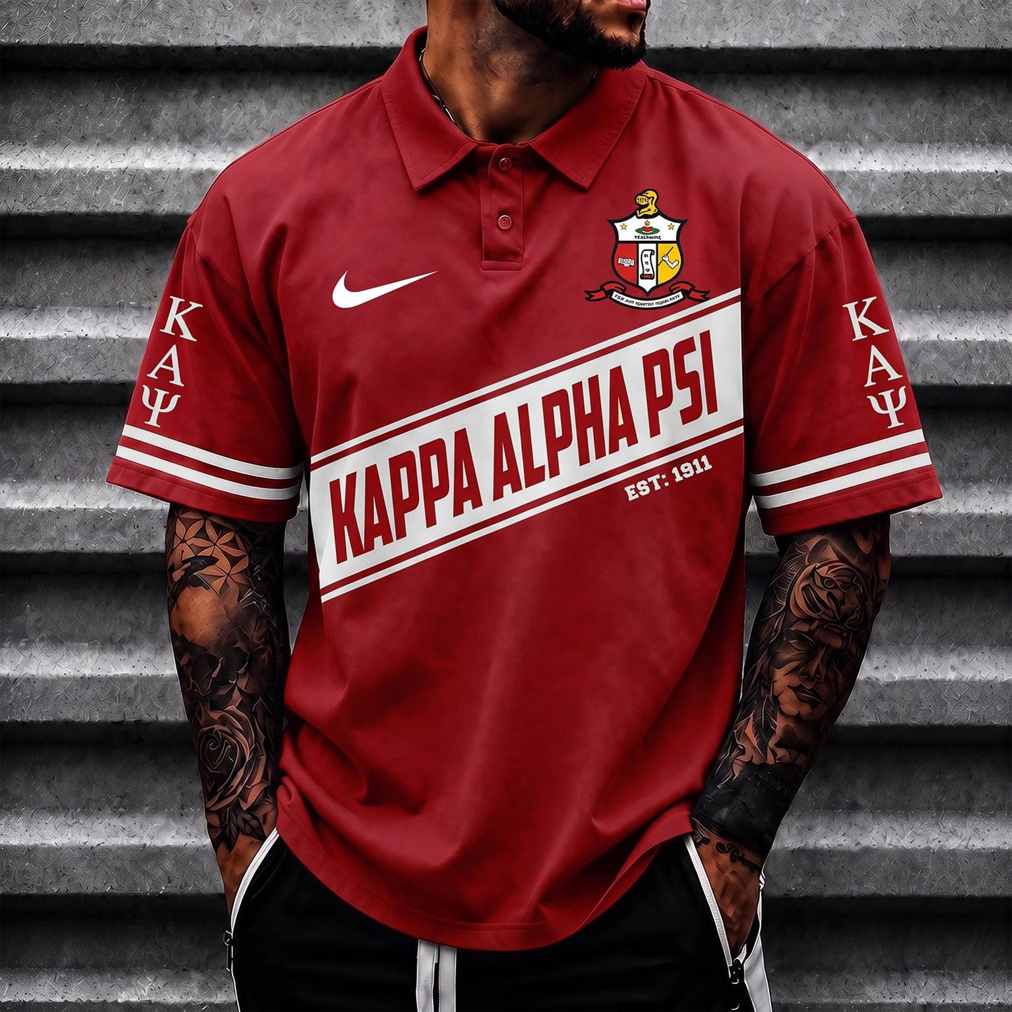 PREMIUM KAP X ΚΑΨ EXCLUSIVE POLO SHIRT V6 NDT NHM 280726