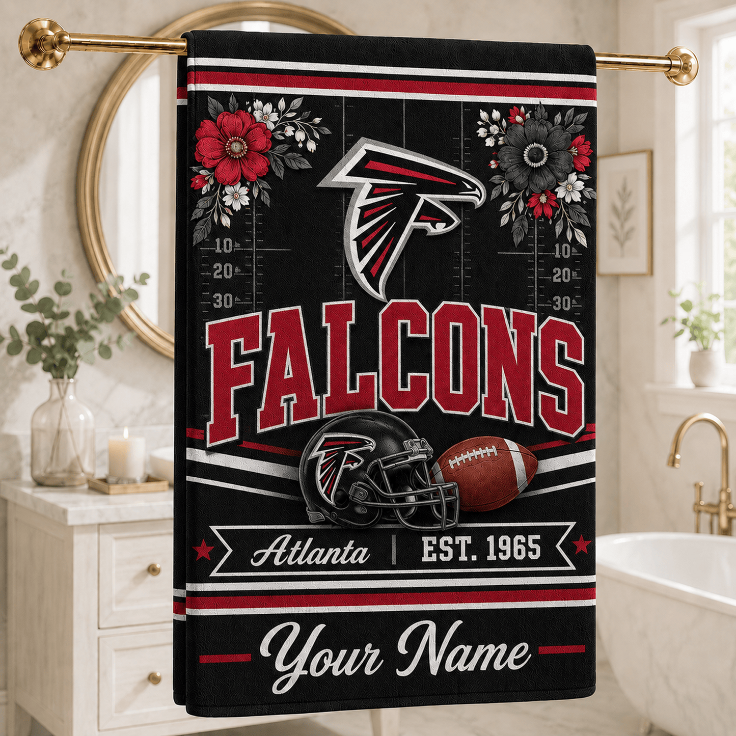 Premium NFL x ATL Game Day Garden Towels