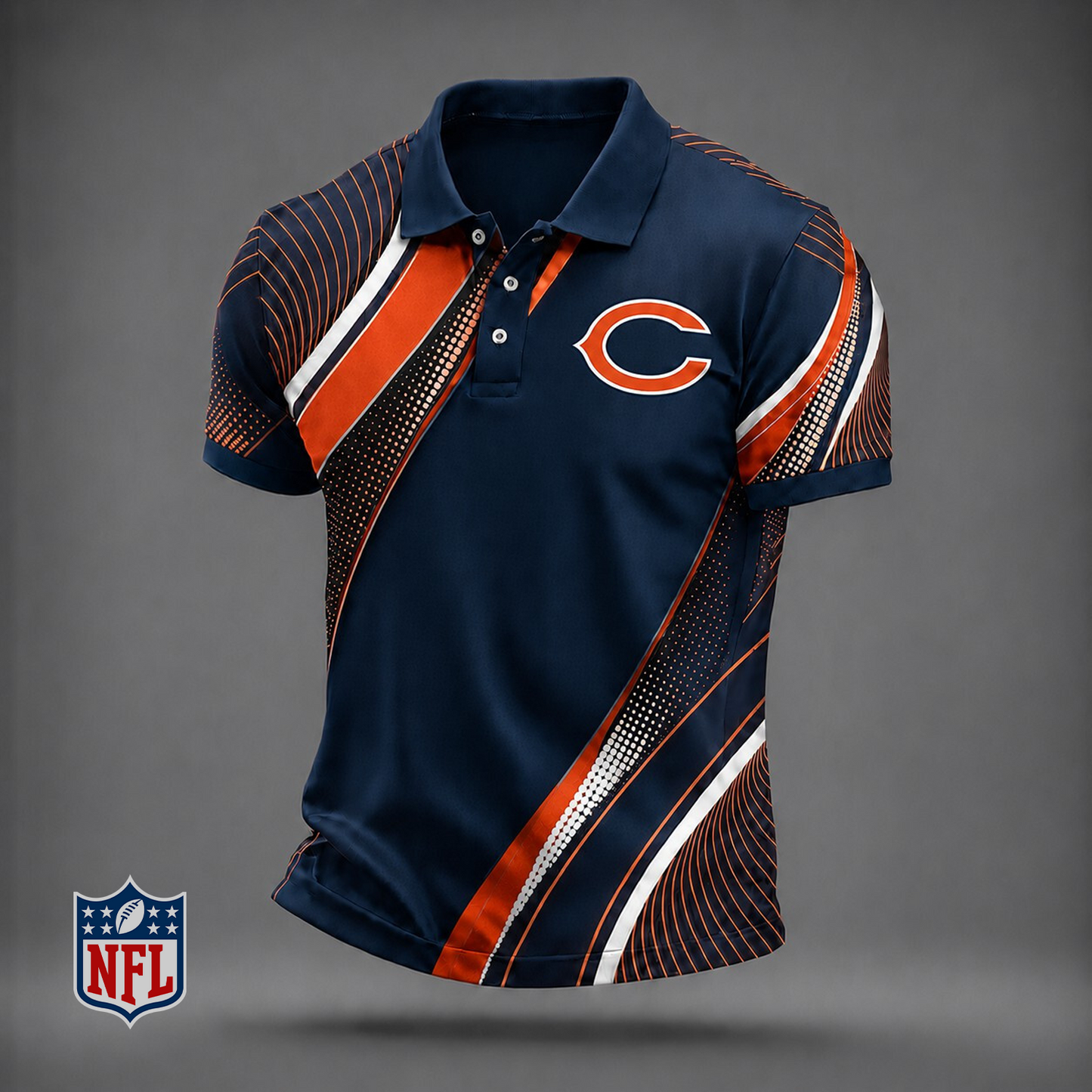 Premium NFL x CHI Polo Shirt