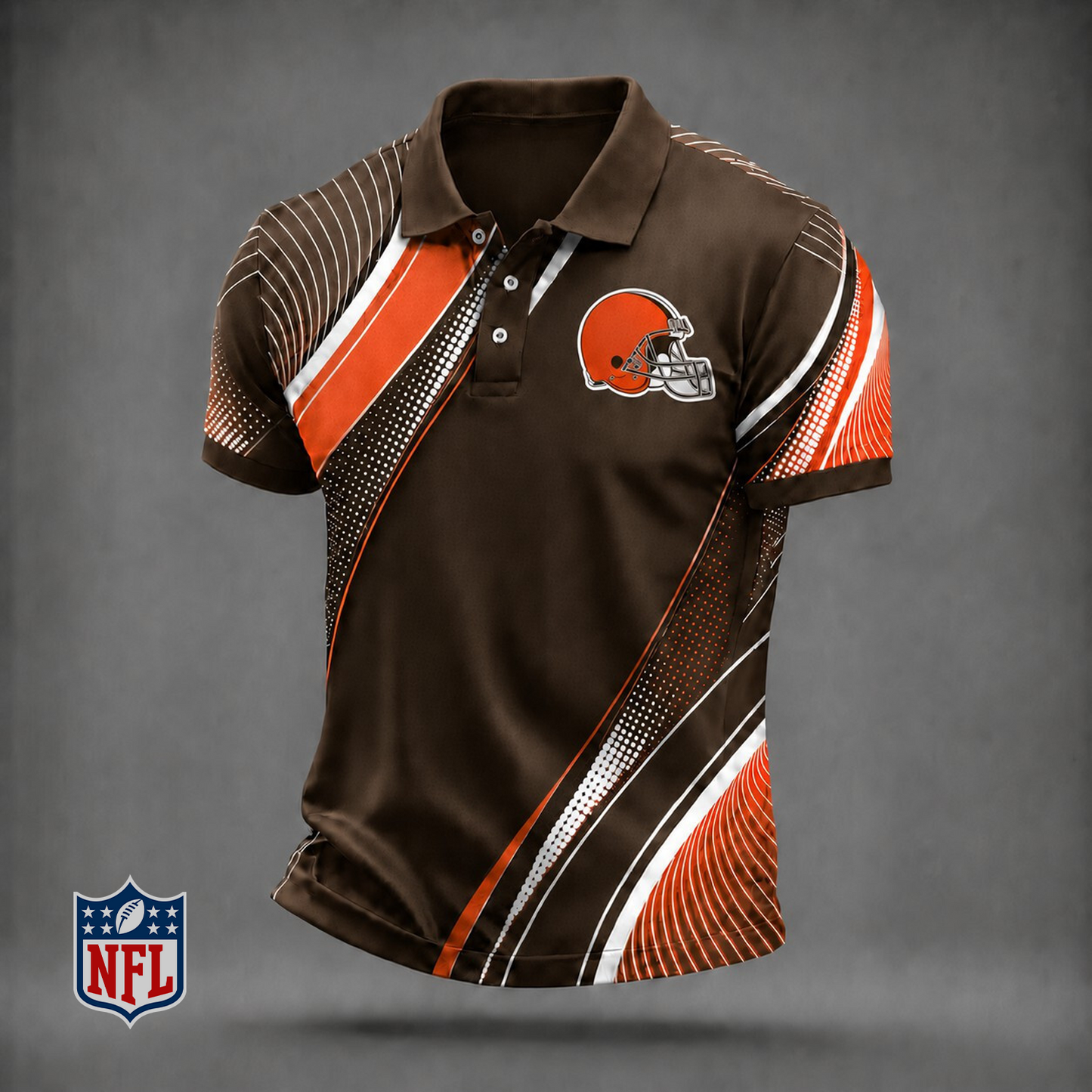 Premium NFL x CLE Polo Shirt