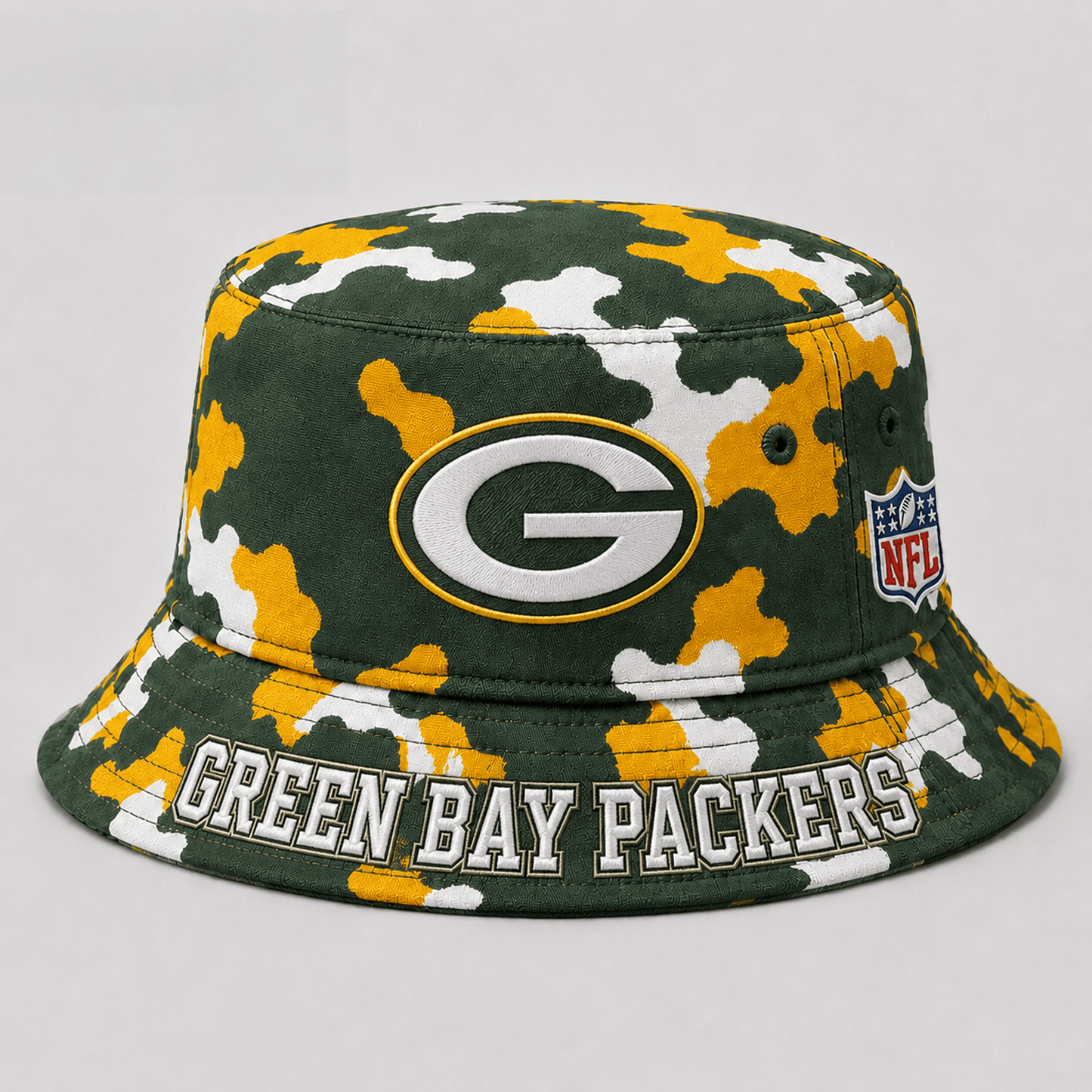 Premium NFL x GB Camo Bucket Hat