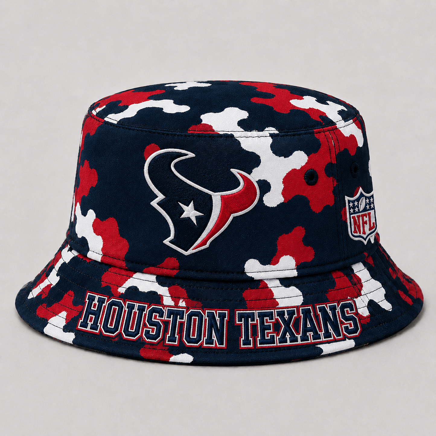 Premium NFL x HOU Camo Bucket Hat