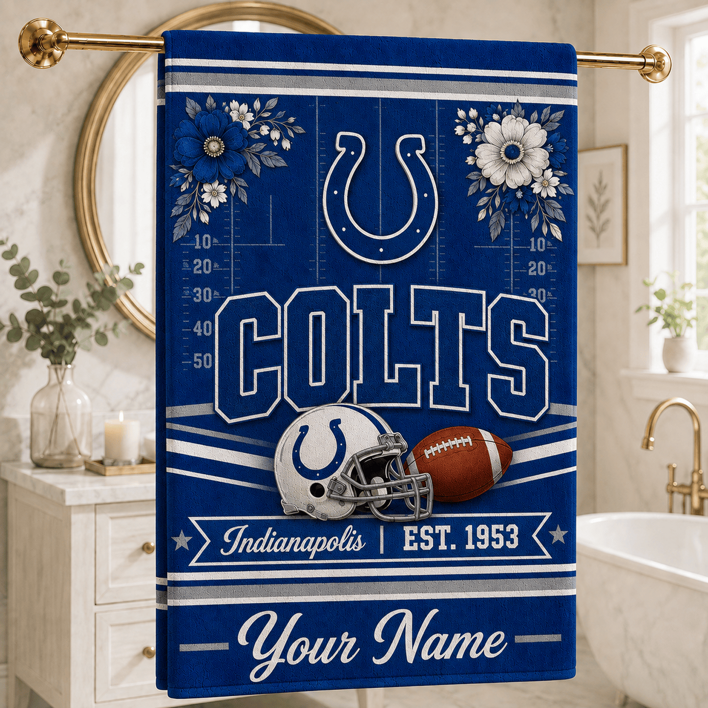 Premium NFL x IND Game Day Garden Towels