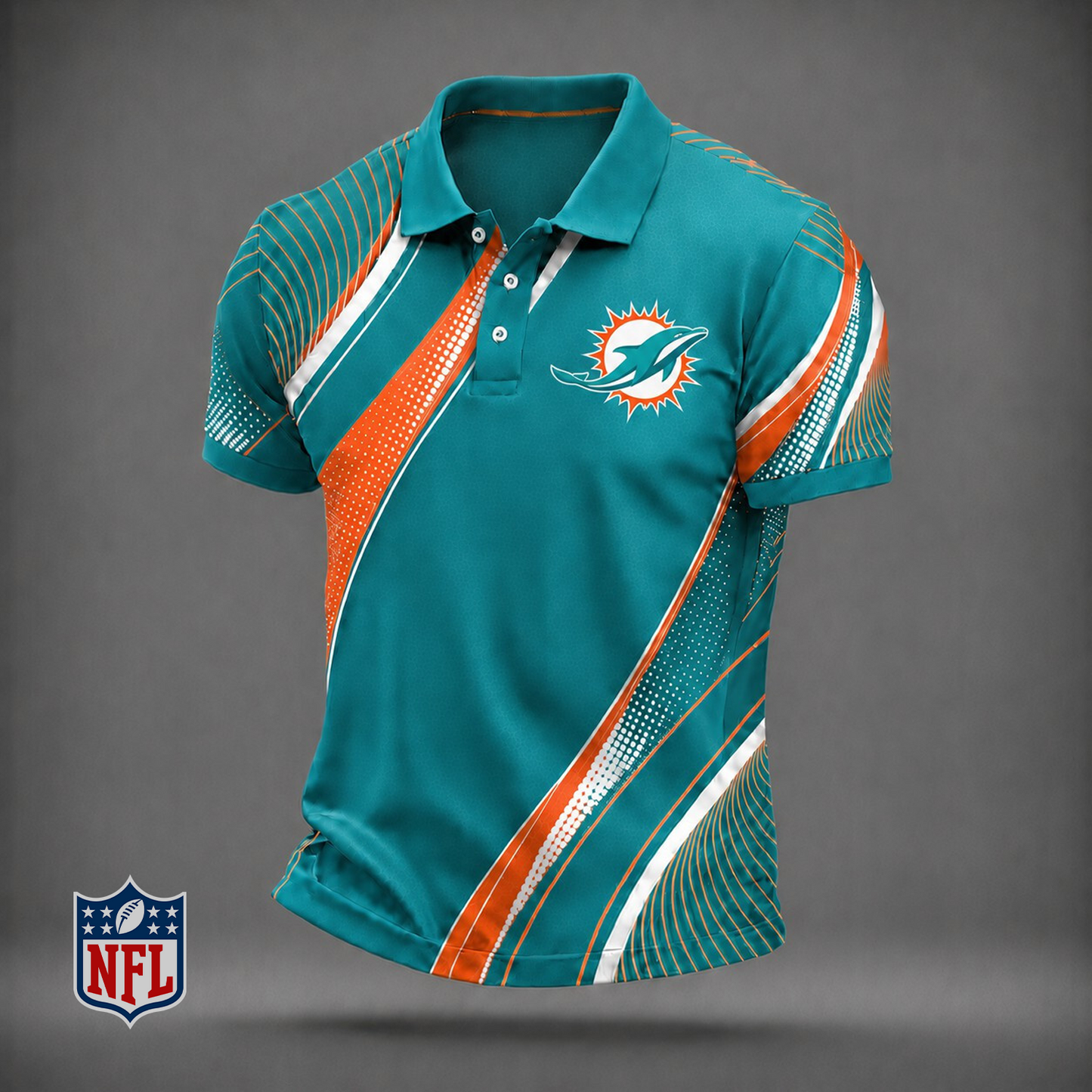 Premium NFL x MIA Polo Shirt