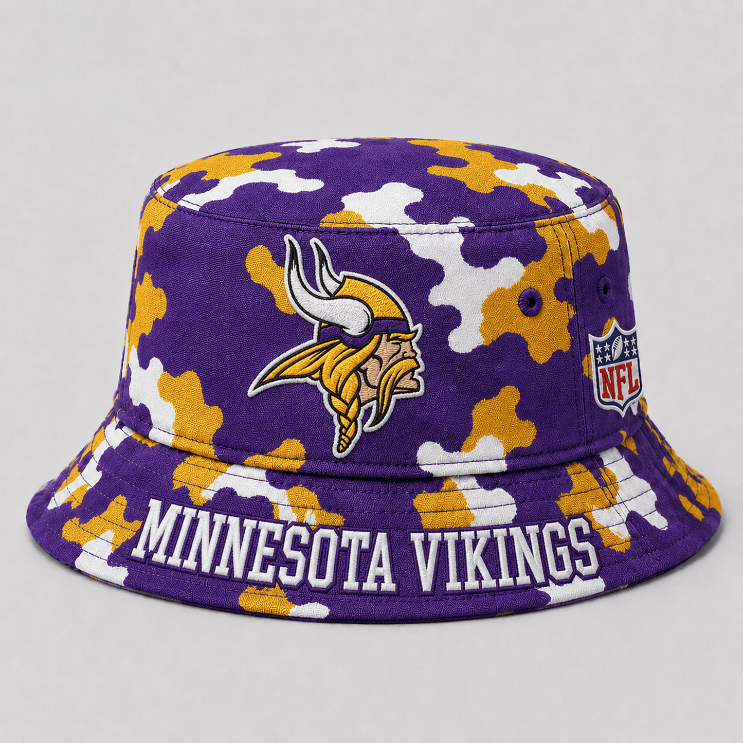 Premium NFL x MIN Camo Bucket Hat