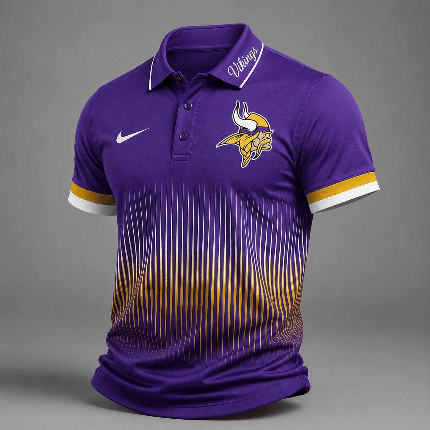 Premium NFL x MIN Performance Polo Shirt 300626