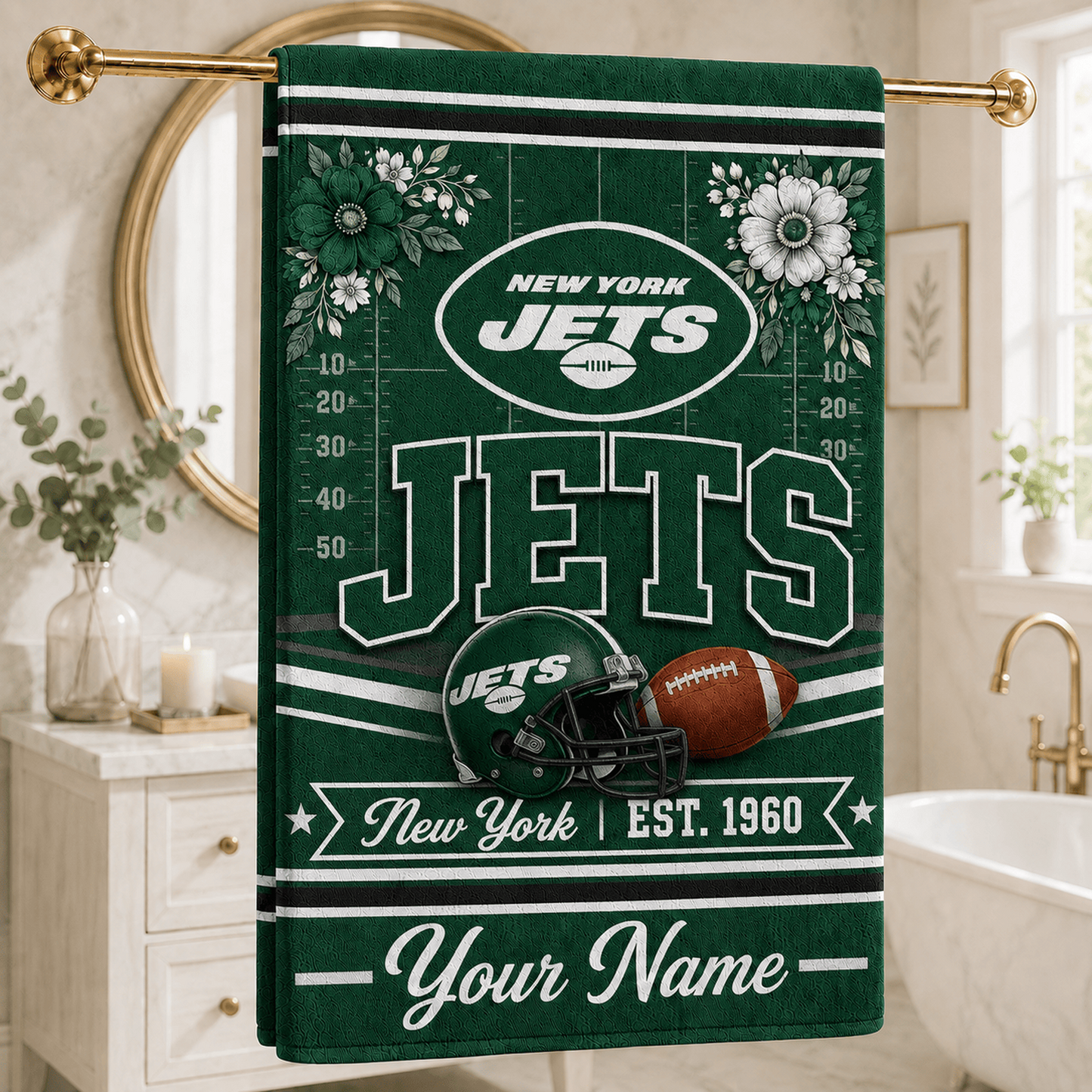 Premium NFL x NYJ Game Day Garden Towels