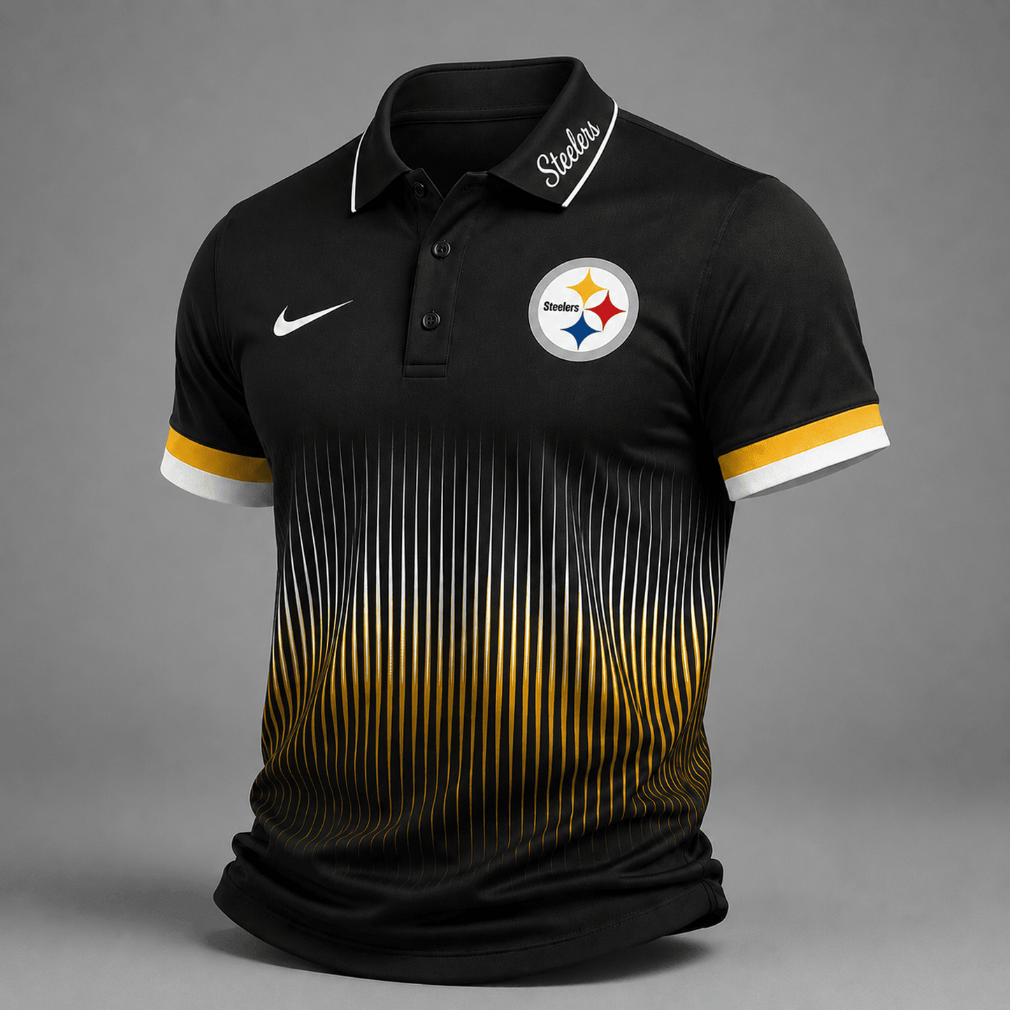 Premium NFL x PIT Performance Polo Shirt 300626