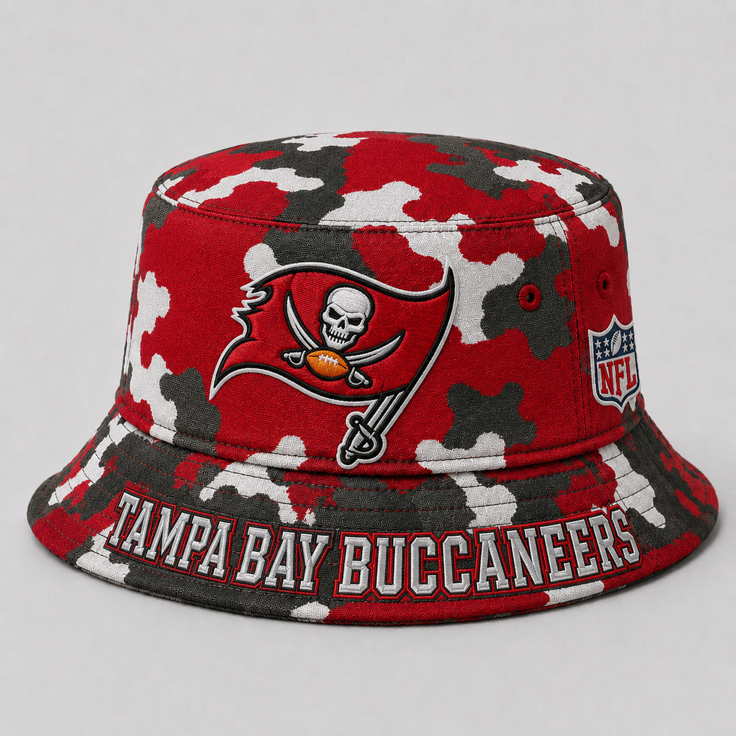 Premium NFL x TB Camo Bucket Hat