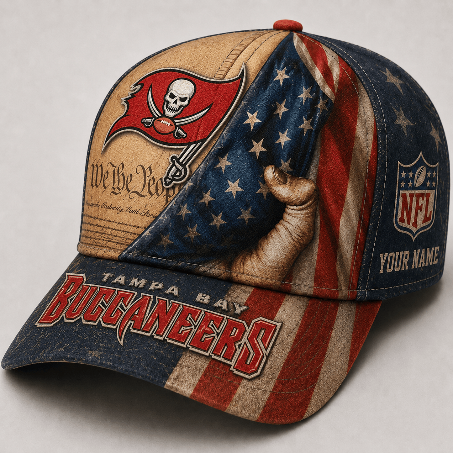 Premium NFL x TB We The People Patriotic Flag Classic Cap