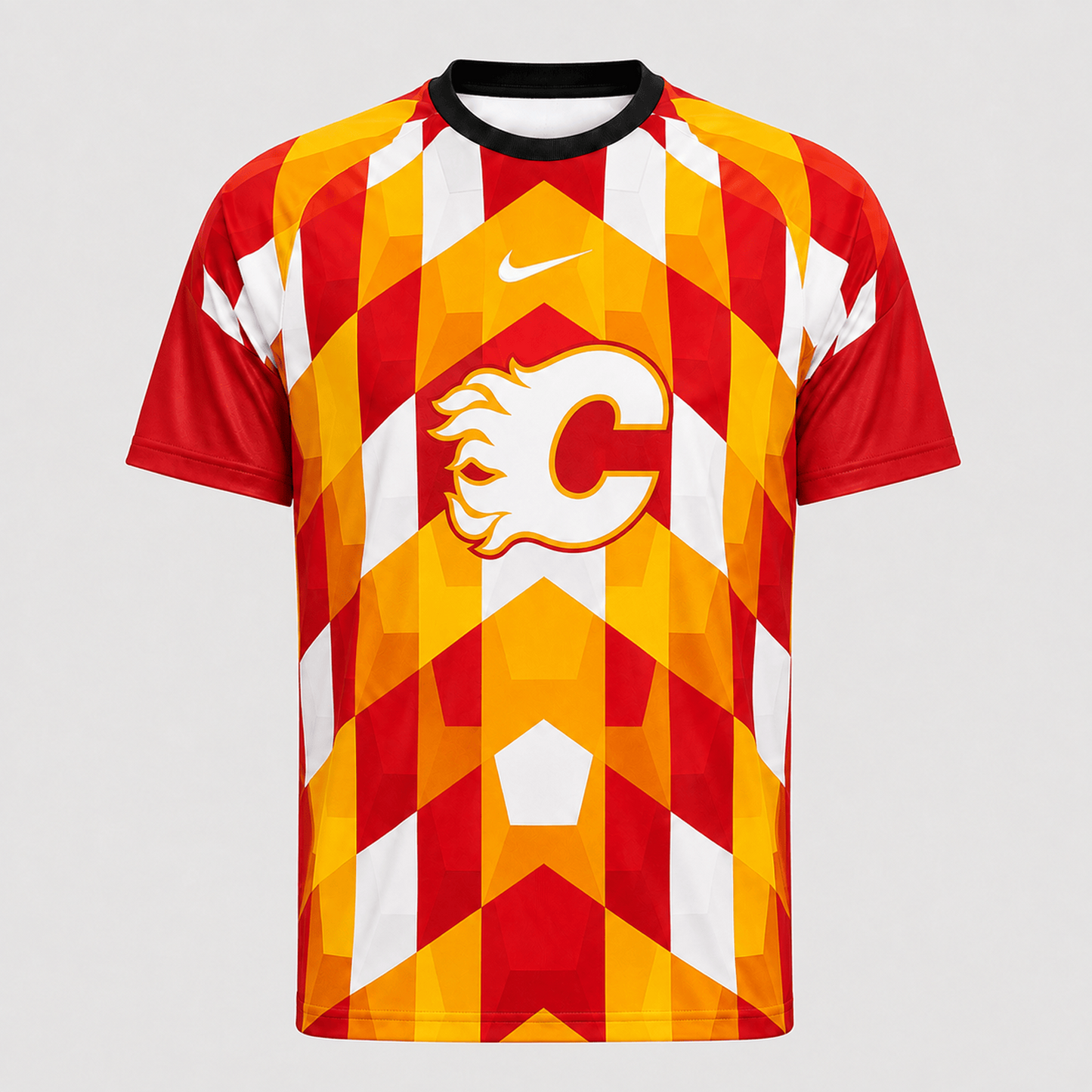 Premium NHL x CAL Vintage Diamond Grid Hockey T-Shirt