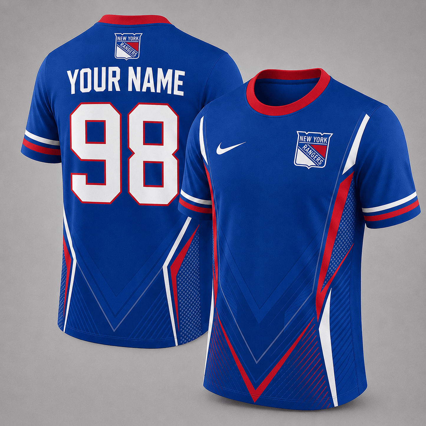 Premium NHL x NYR Personalized Game Day Fan Top T-Shirt