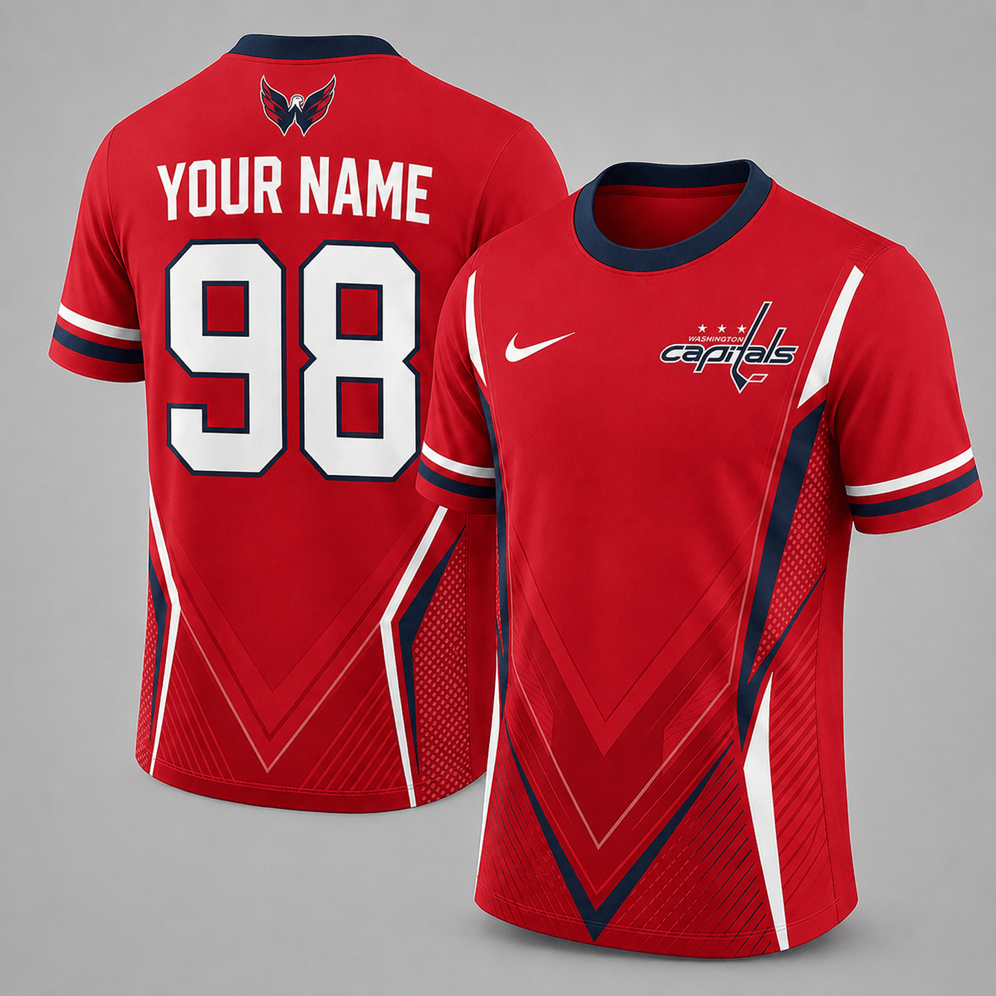 Premium NHL x WAS Personalized Game Day Fan Top T-Shirt