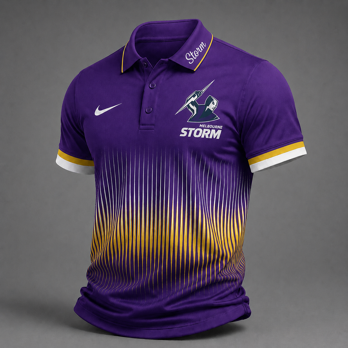 Premium NRL x MEL Performance Polo Shirt