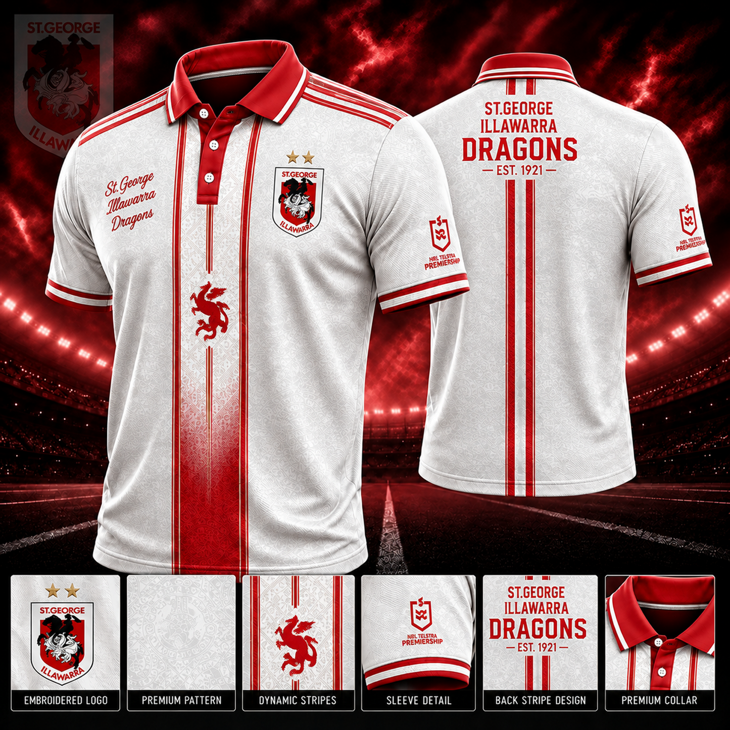 SGI x NRL Polo Shirt Limited Edition
