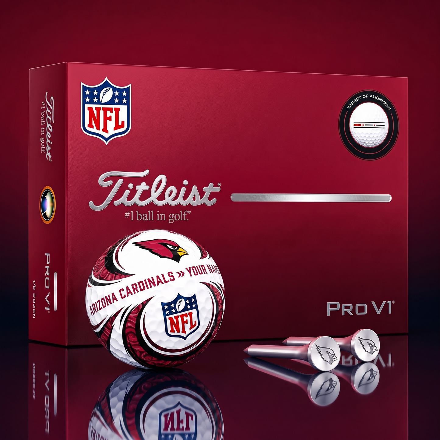 SIGNATURE NFL X AC DELUXE PERSONALIZED GOLF BALL LIMITED EDITION V3