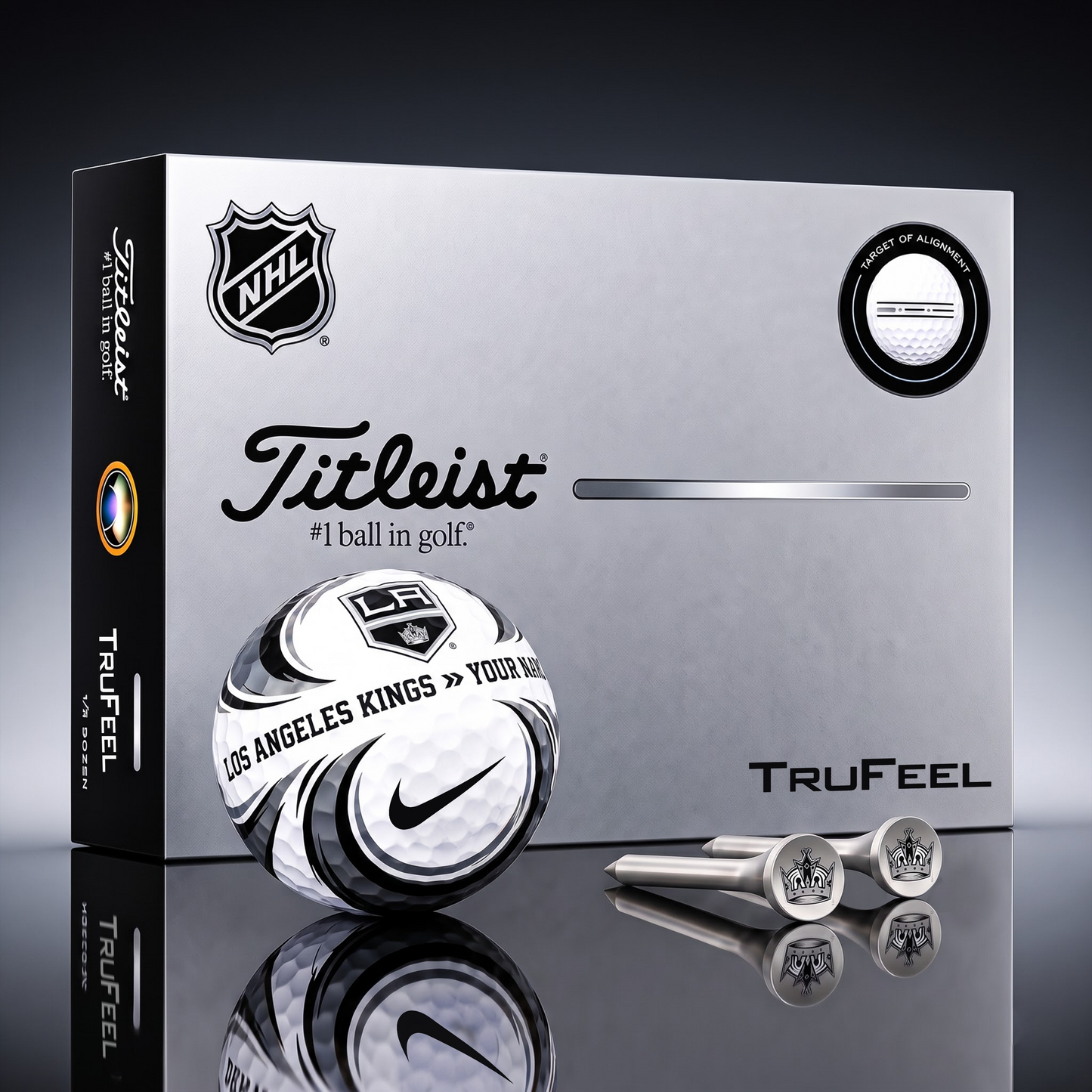 SIGNATURE NHL X LAK DELUXE PERSONALIZED GOLF BALL LIMITED EDITION V3