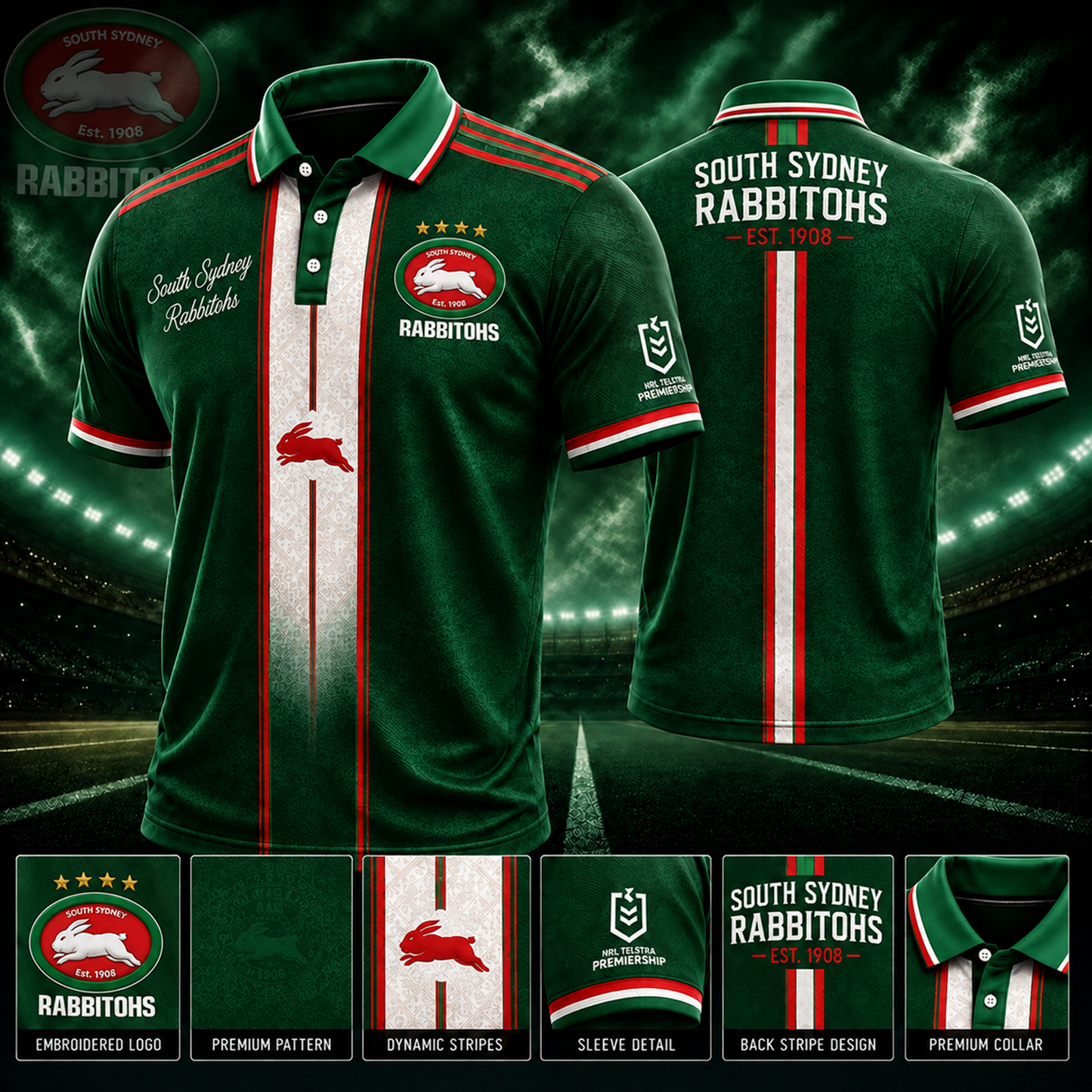 SOU x NRL Polo Shirt Limited Edition