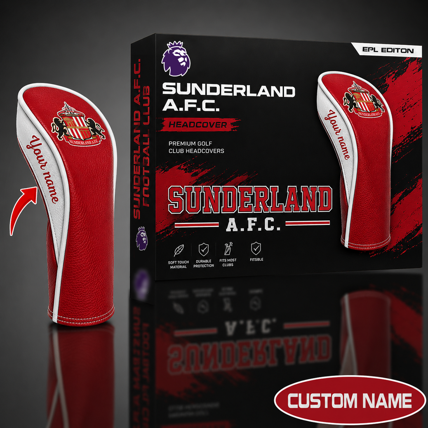 SUN x EPL WinCraft Golf Club Fairway Headcover