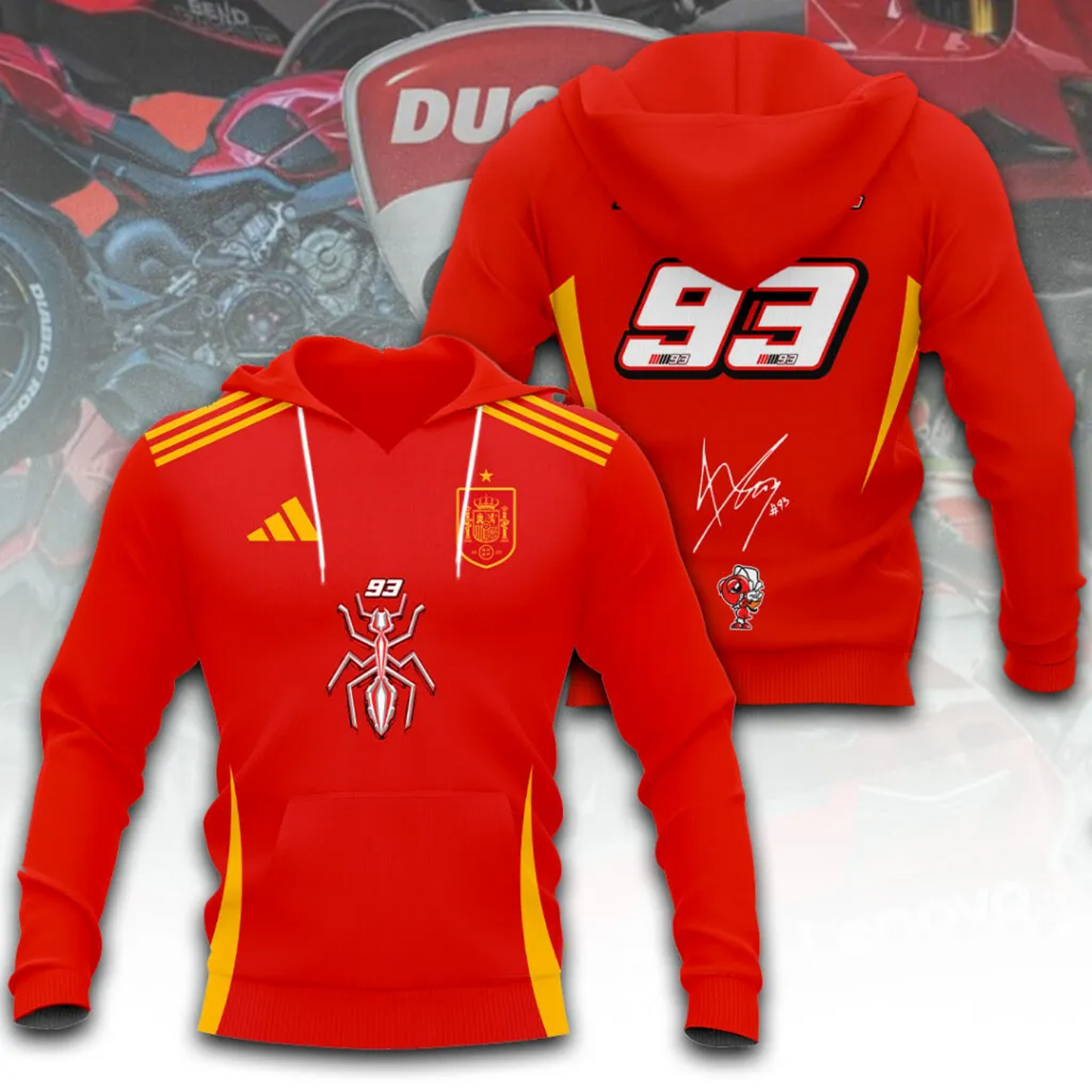 Spain National Team 2026 FIFA World Cup Champions 3D Apparel V7