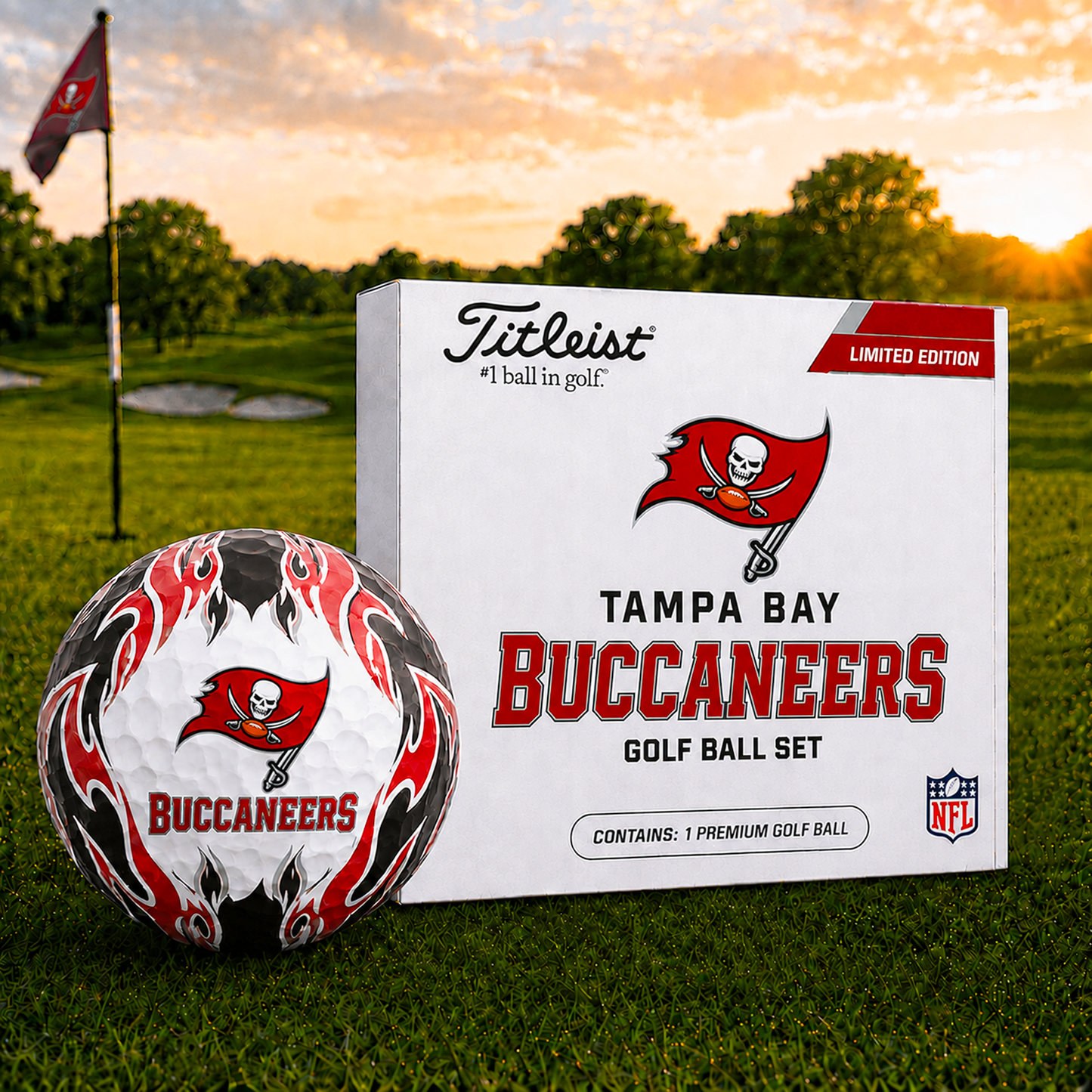 TB x NFL Inspired Golf Ball Set Premium Golf Balls V3