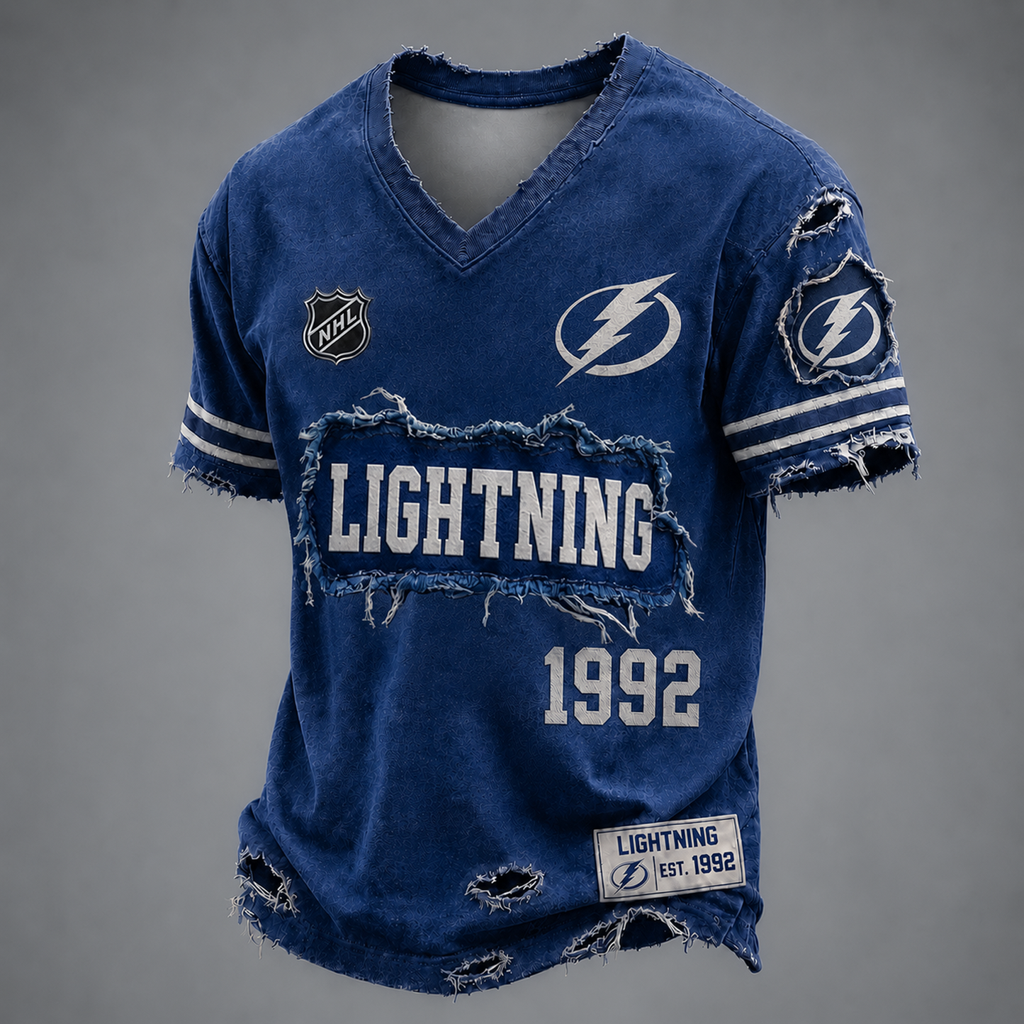 TBL x NHL LUXURY V-Neck T-Shirt 2705 DatND DVT