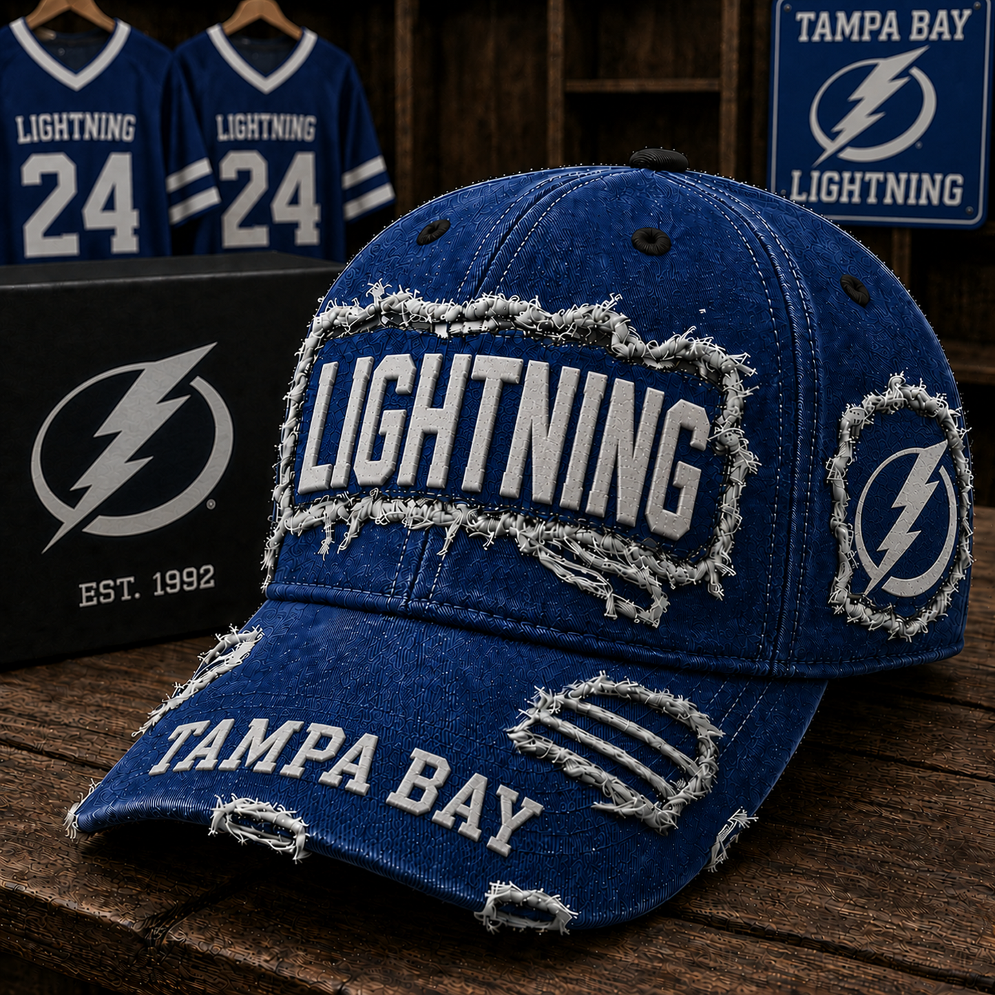 TBL x NHL Premium Patch Cap