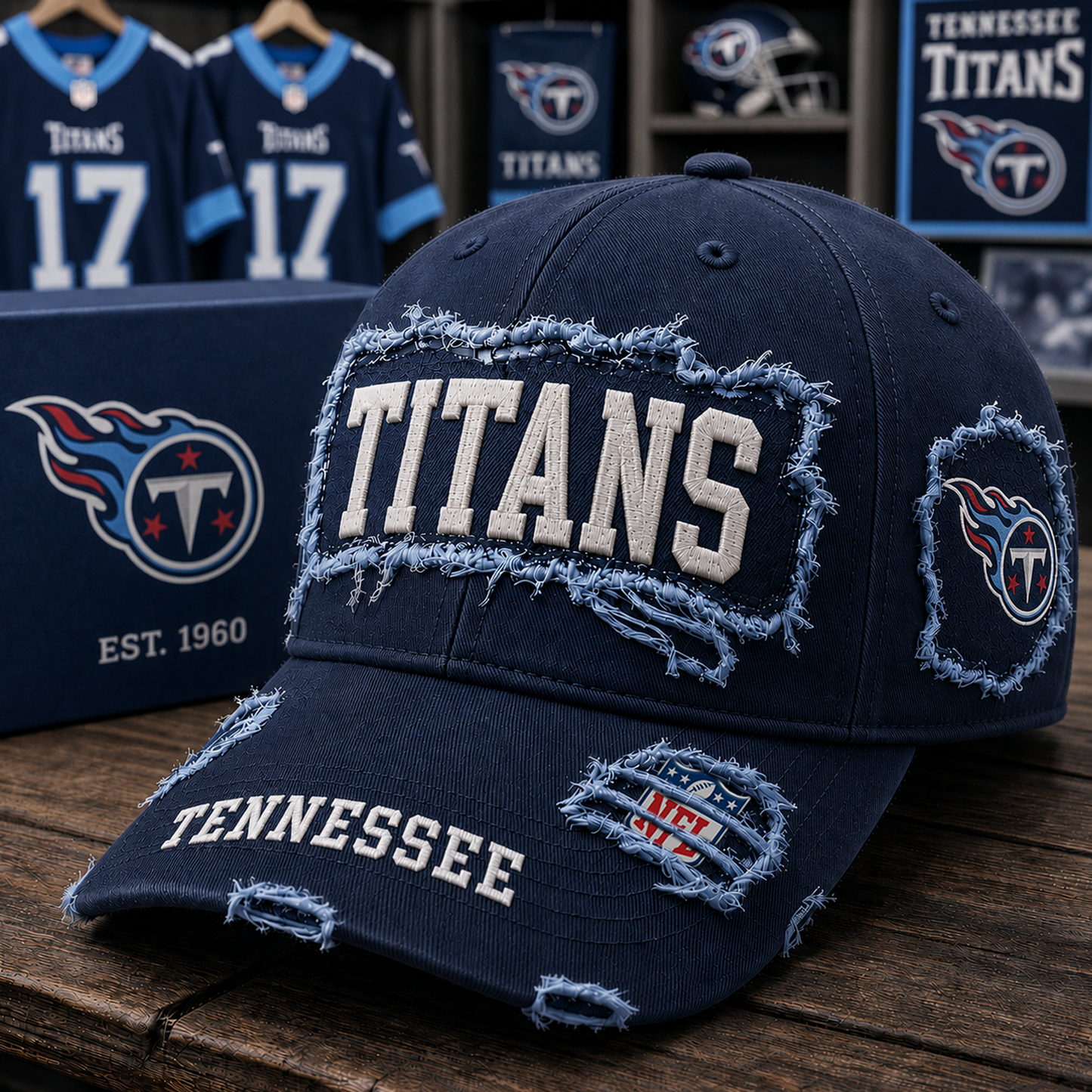 TEN x NFL Premium Patch Cap