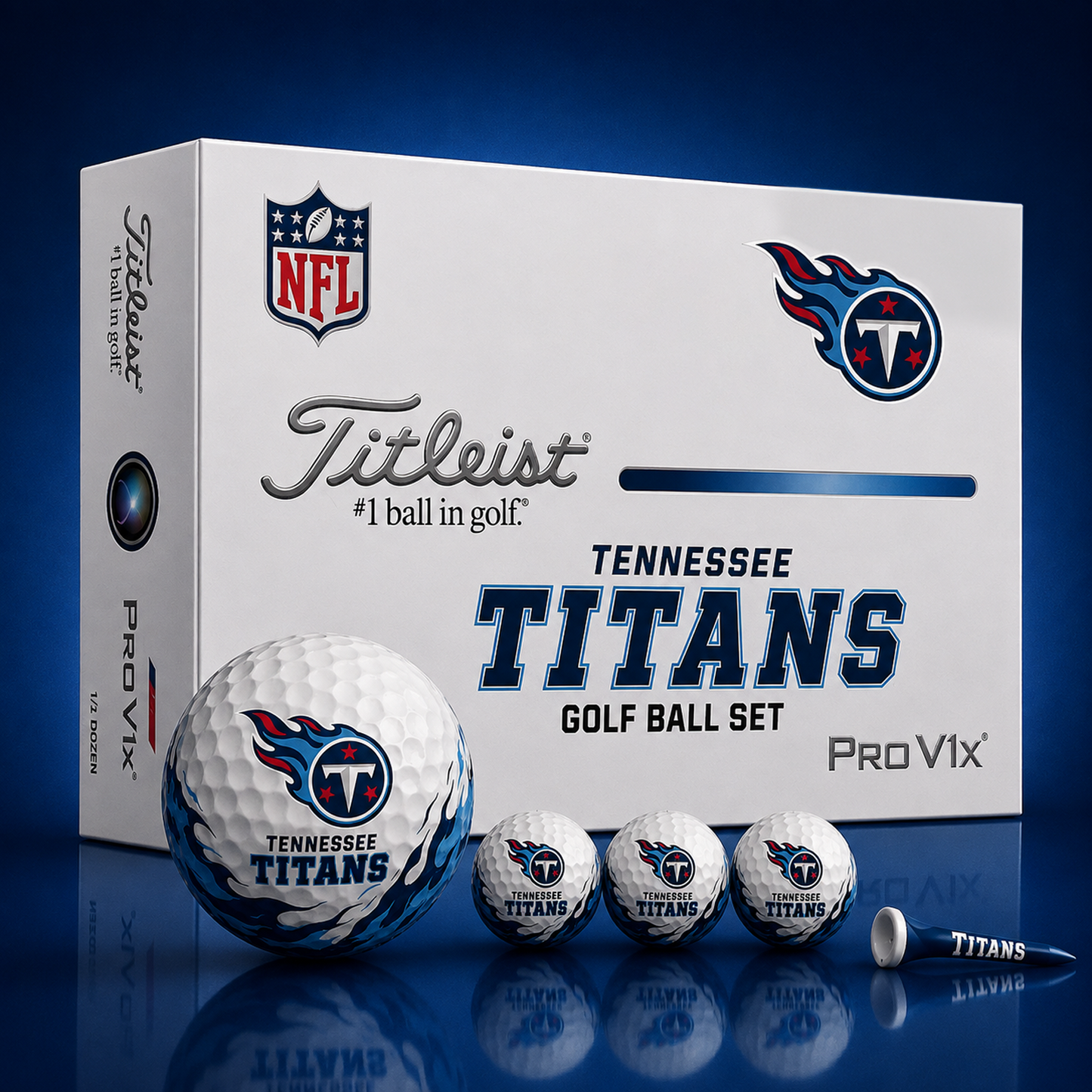Titleist X Premium NFL TEN PERSONALIZED GOLF BALL LIMITED EDITION 2408 V2