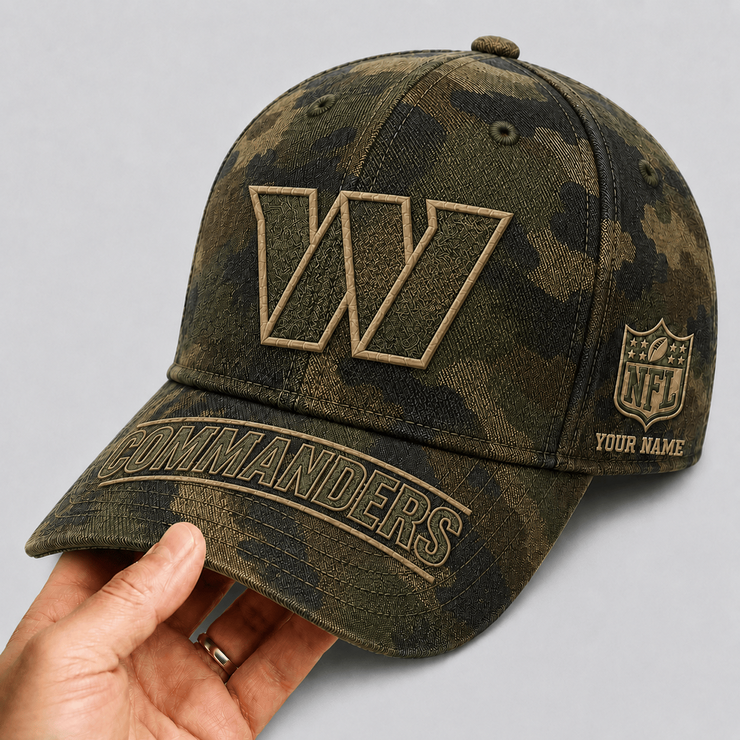 WAS x NFL Military Camo Classic Cap