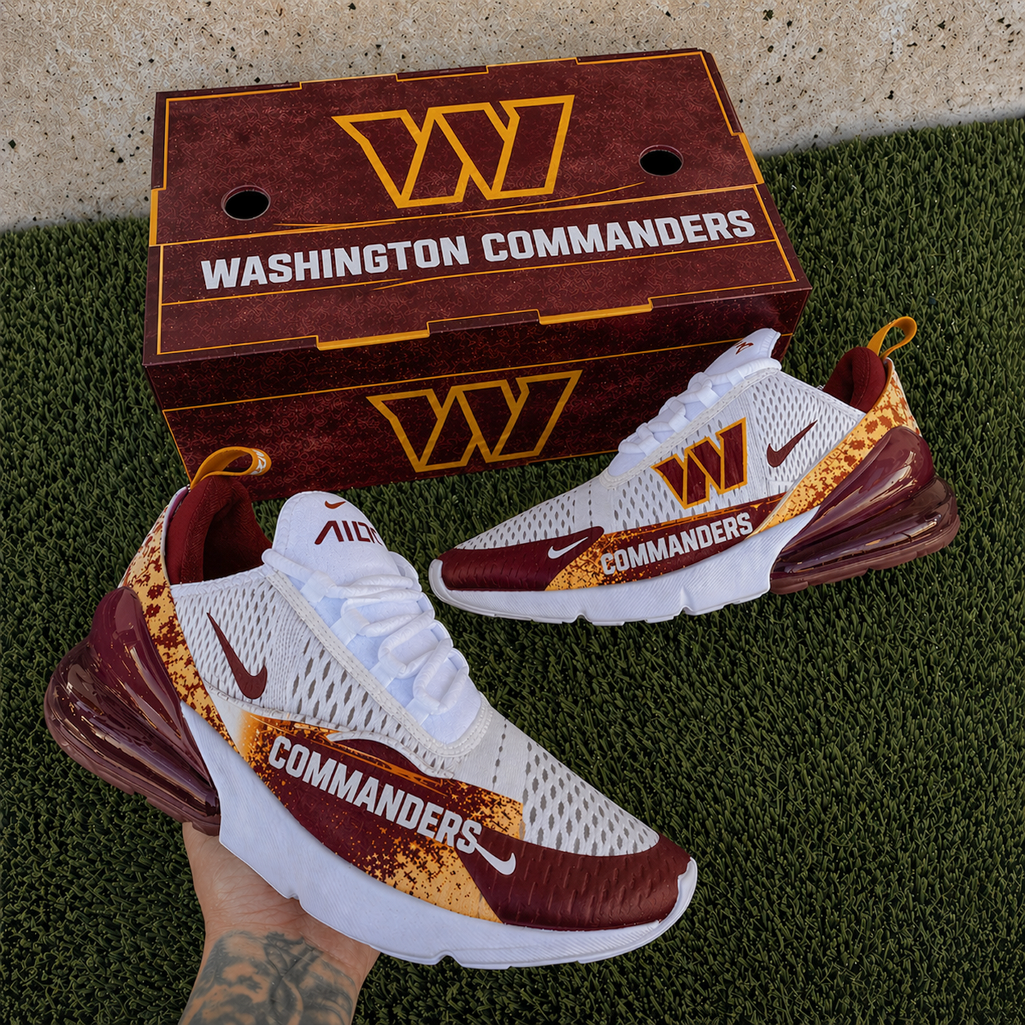 WAS x NFL Nike Air Max 270 Shoes